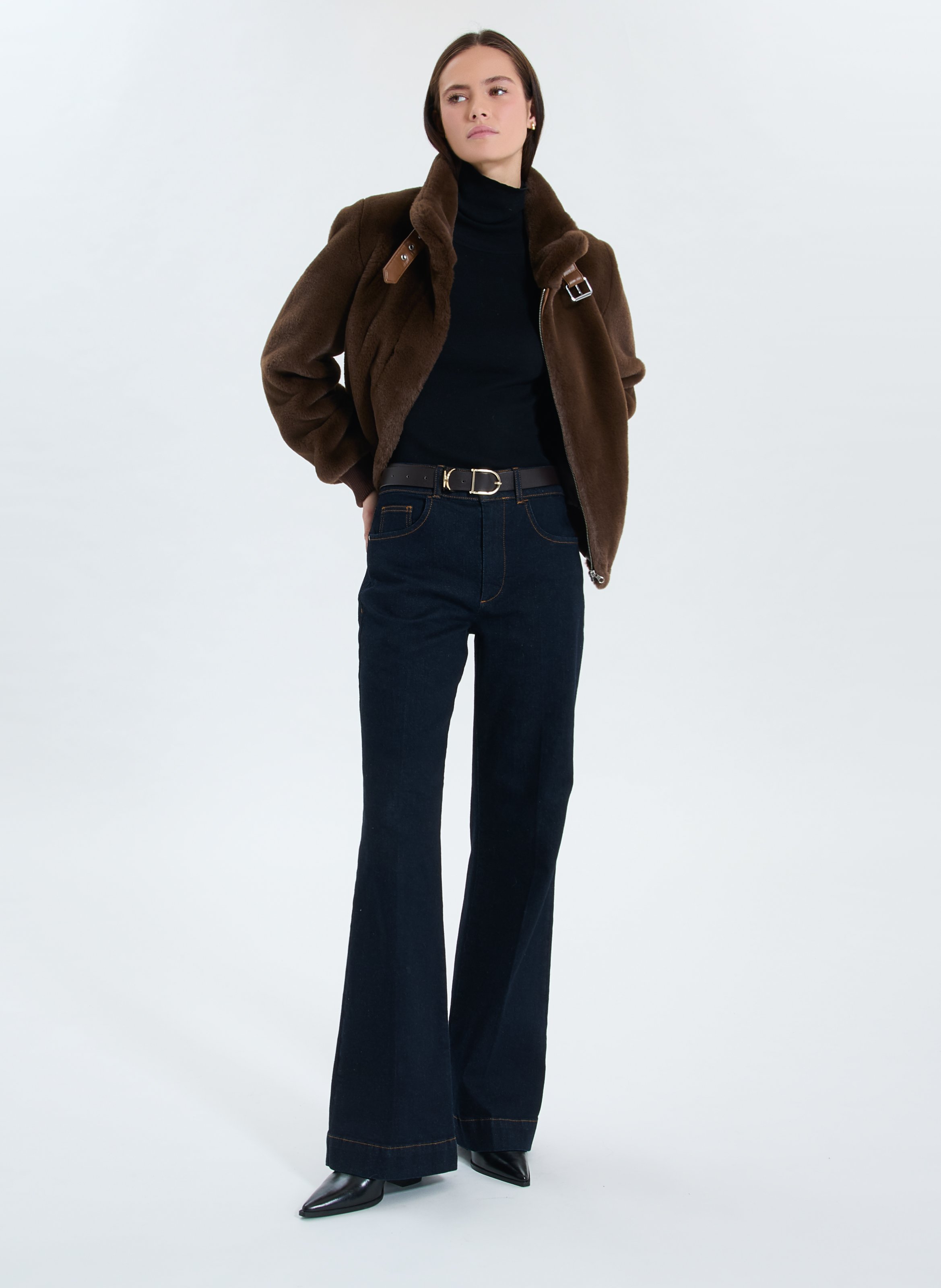 Veste valou ZAPA Marron