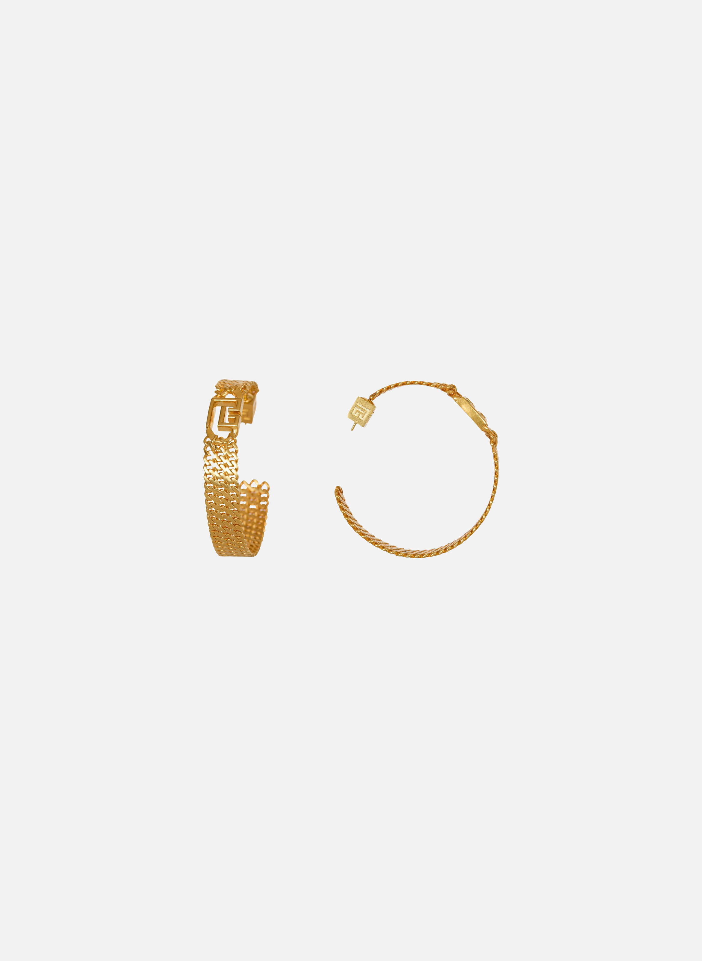 Créoles sync pb en laiton BALMAIN Doré