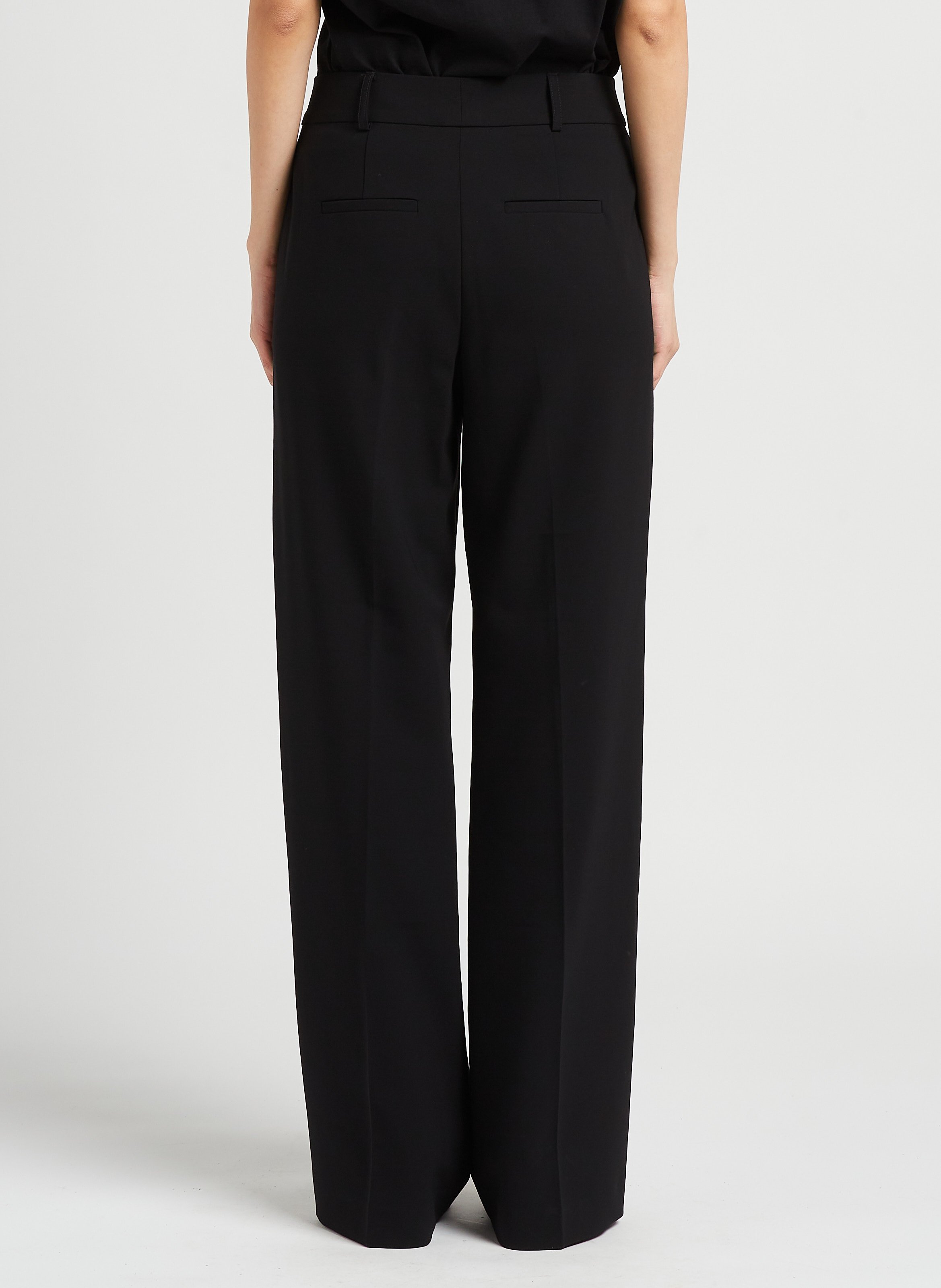 Pantalon large fluide layla MAISON 123 Noir