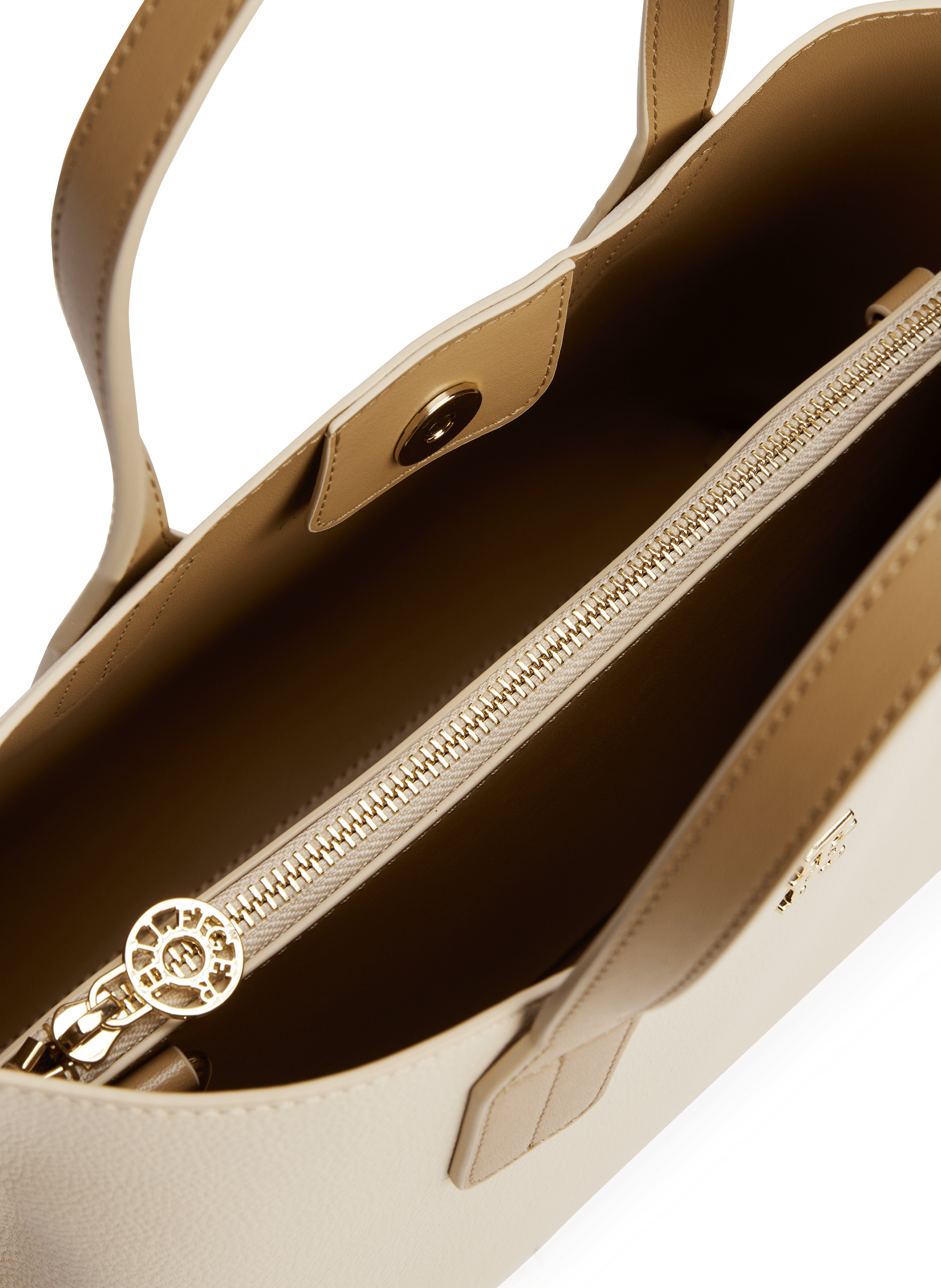 Sac cabas à logo TOMMY HILFIGER Beige