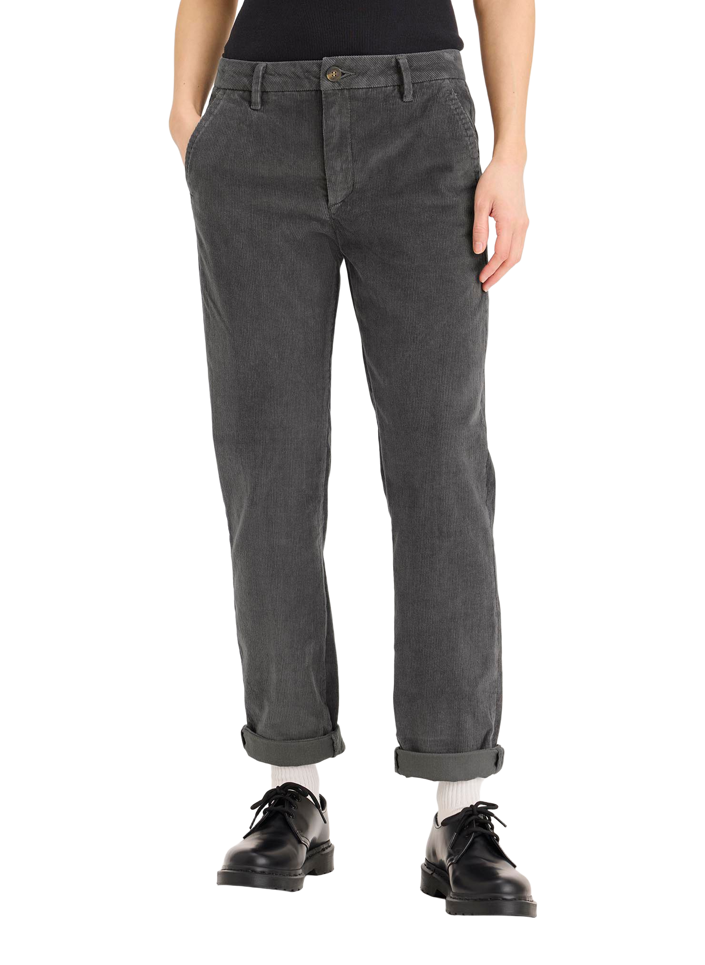 DOCKERS Pantalon en coton Gris