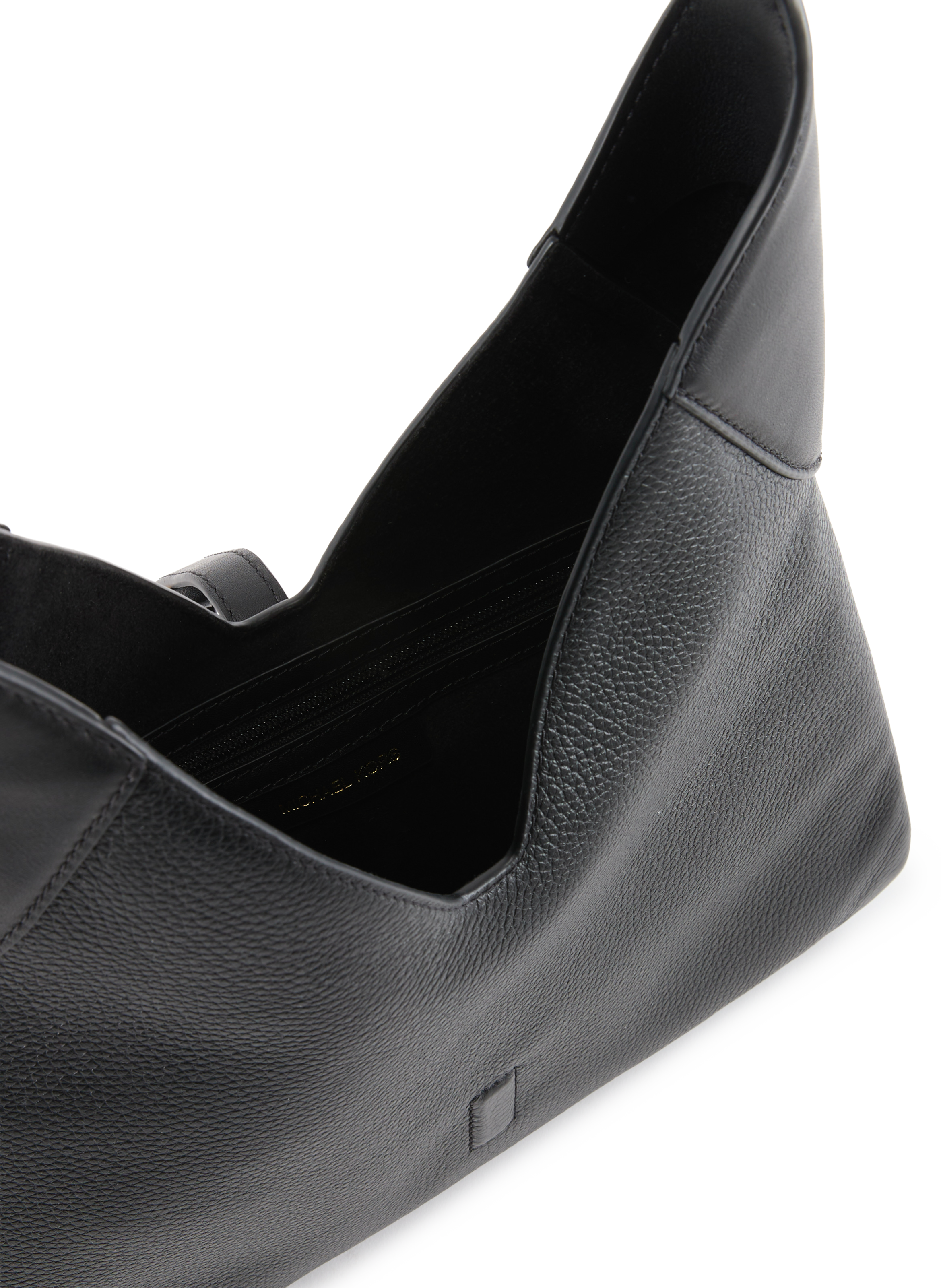 Sac à main en cuir de vache MICHAEL KORS Noir