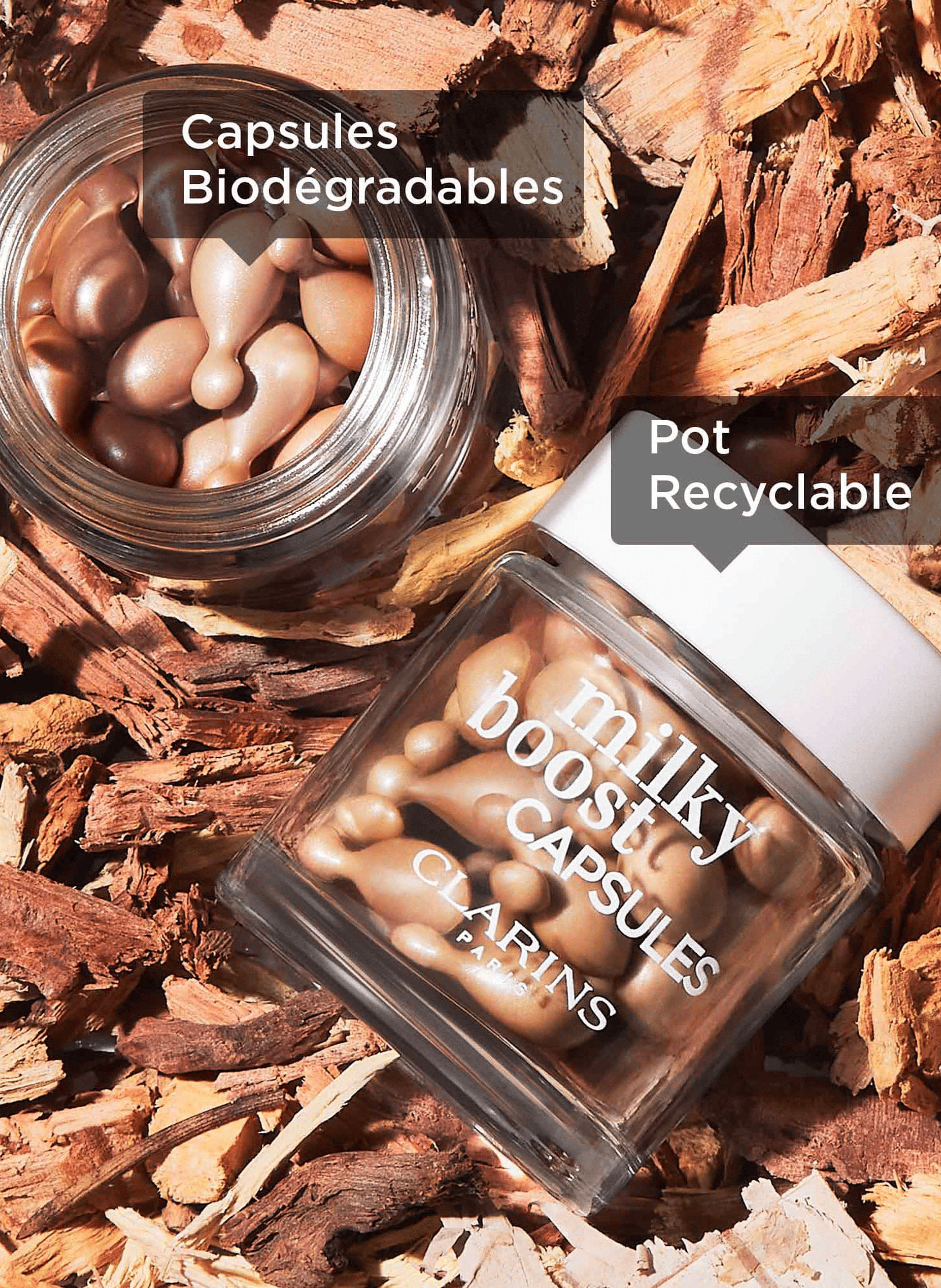 Milky Boost Kapseln - Nachfüllbare Grundierung CLARINS 03