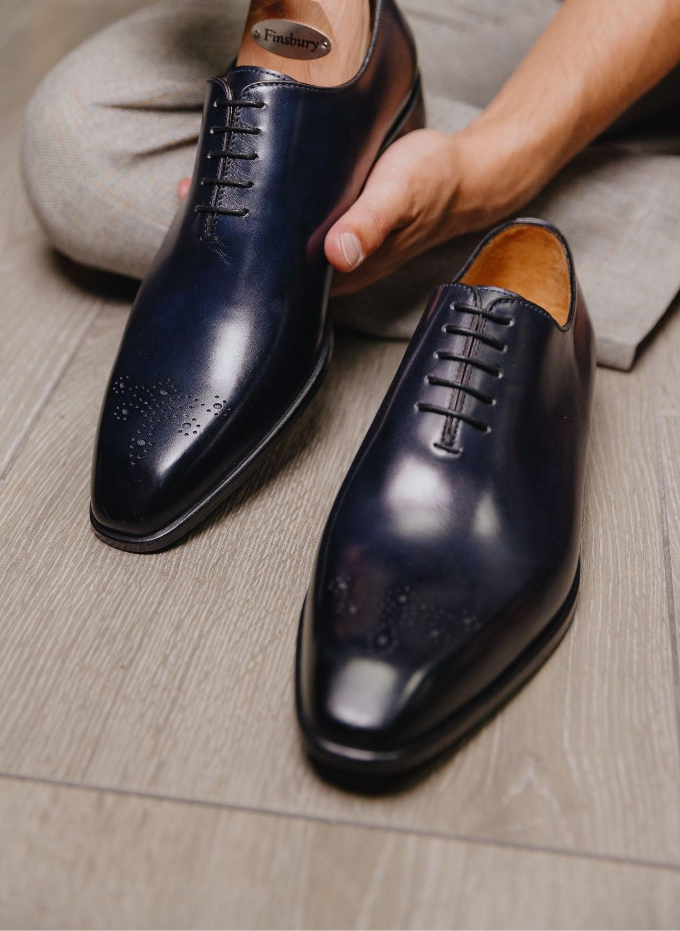 Richelieu vasco FINSBURY Bleu