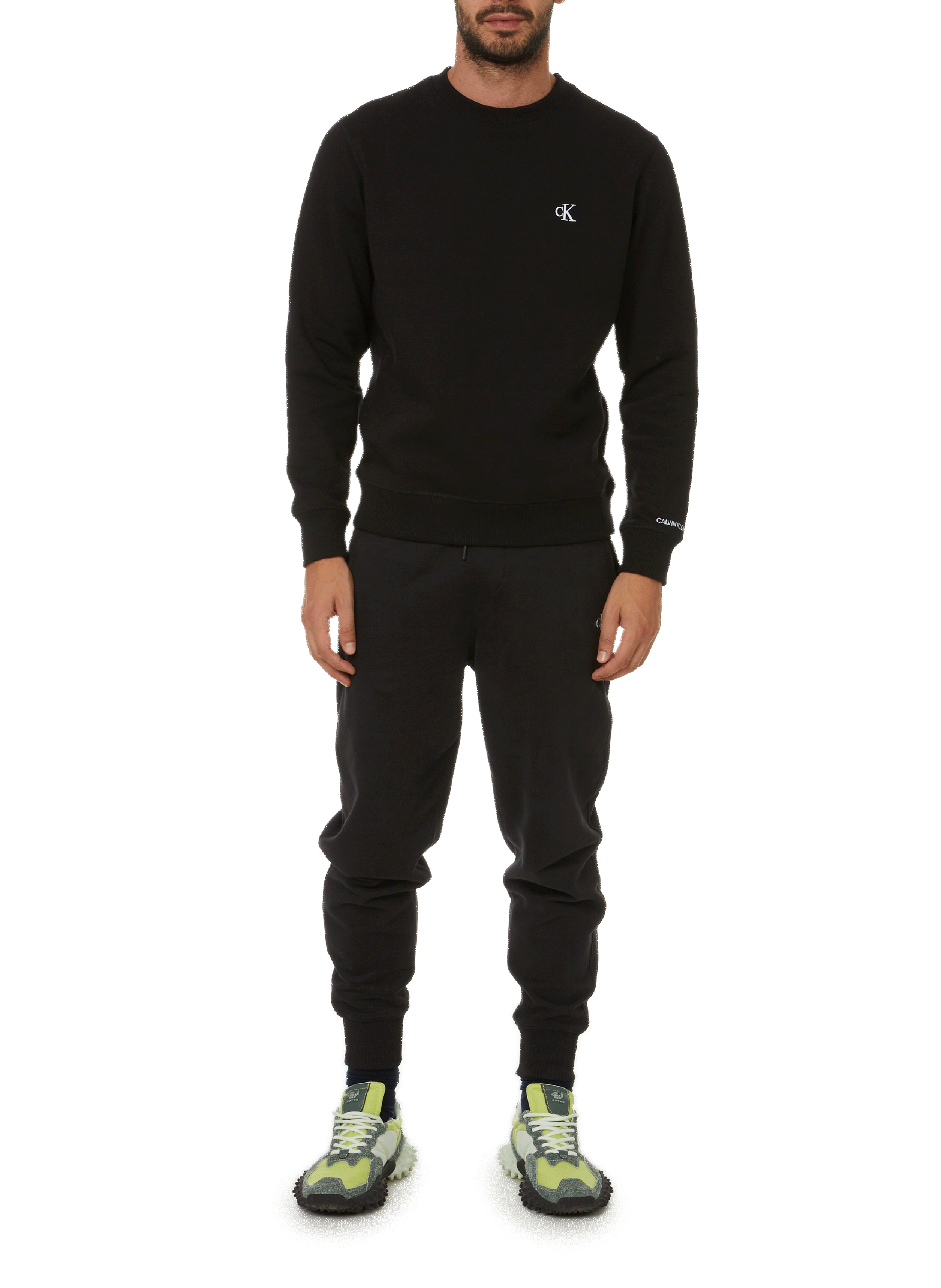 Organic cotton sweatshirt CALVIN KLEIN Black