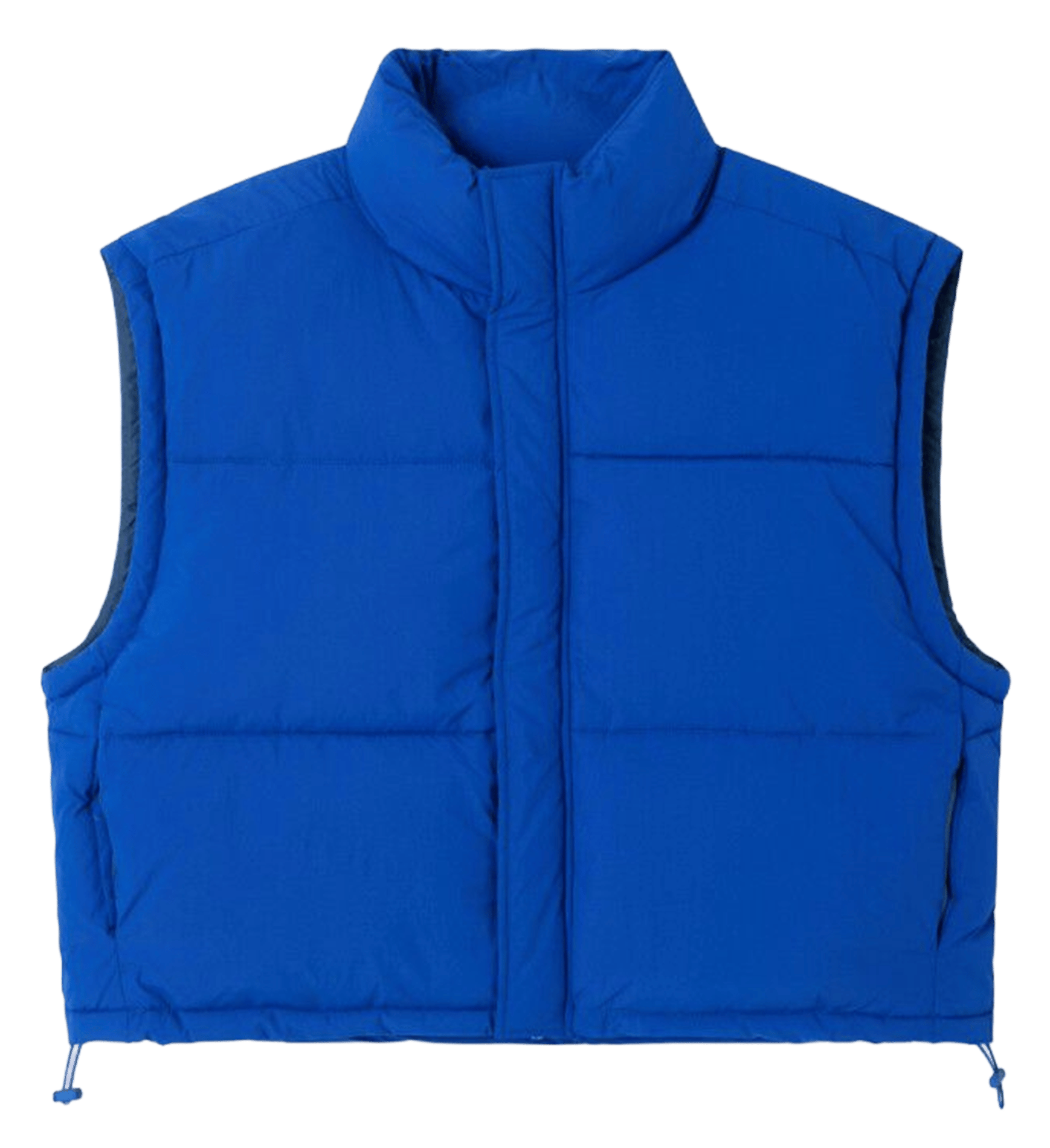 Veste courte matelassée col montant rofy AMERICAN VINTAGE Bleu