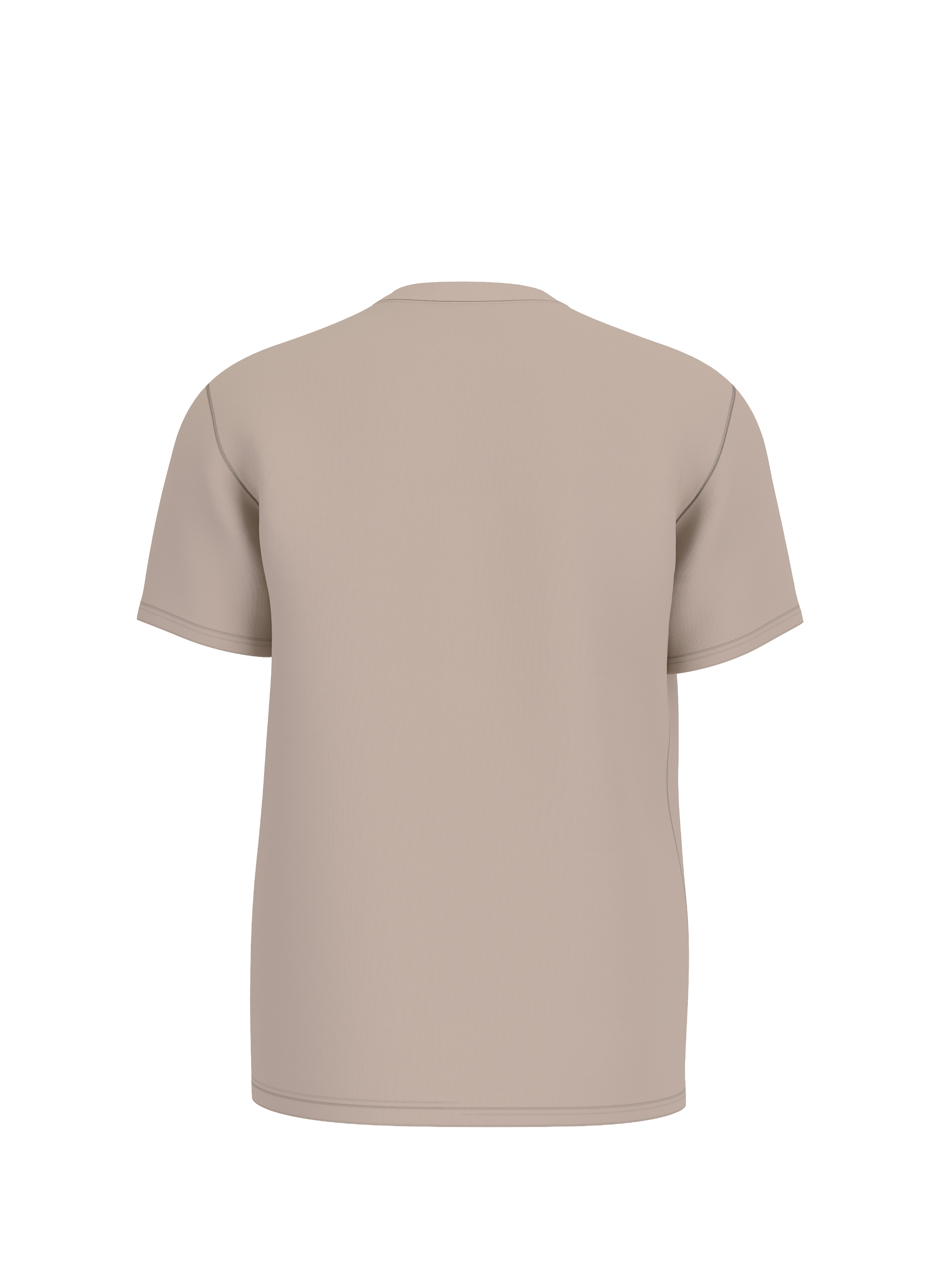 Straight-fit cotton T-shirt GUESS Brown