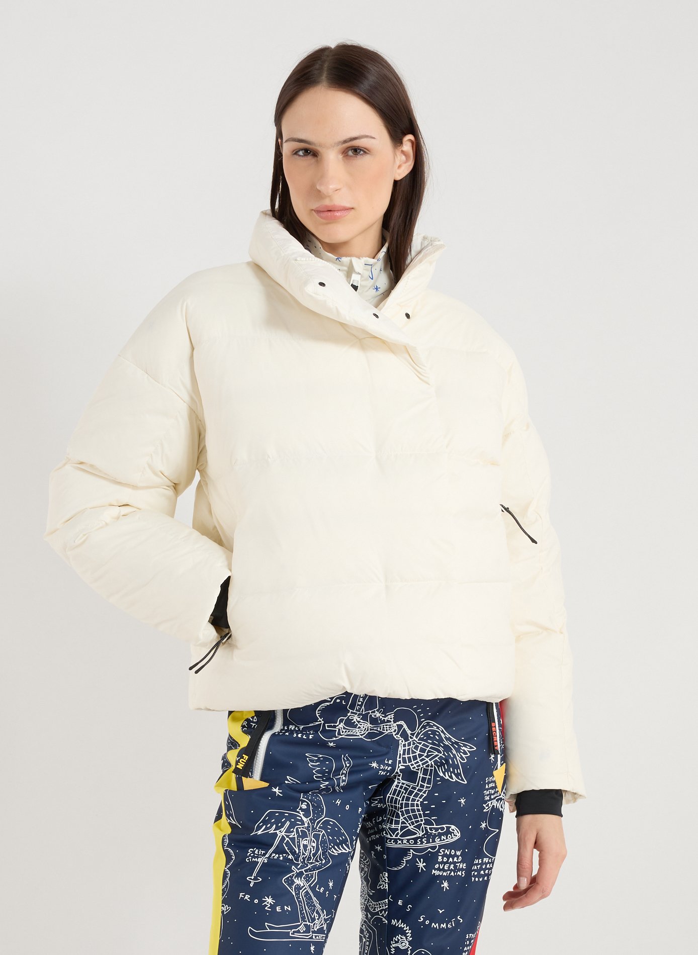 ROSSIGNOL Doudoune ample Blanc