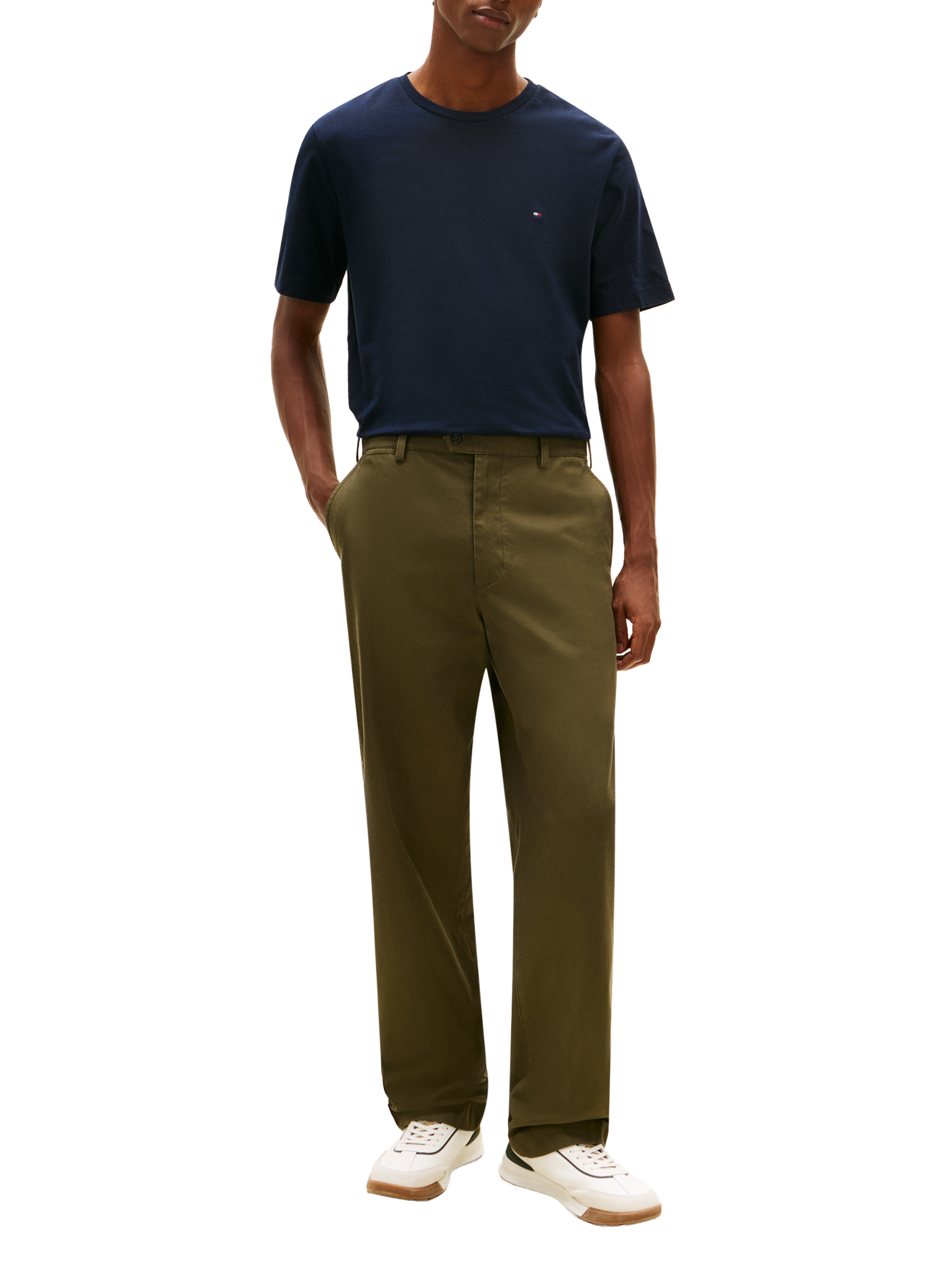 Cotton T-shirt TOMMY HILFIGER Blue