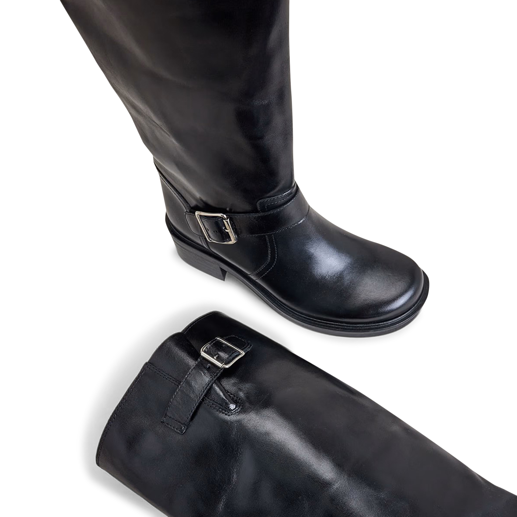 Bottes en cuir darjorie JONAK Noir