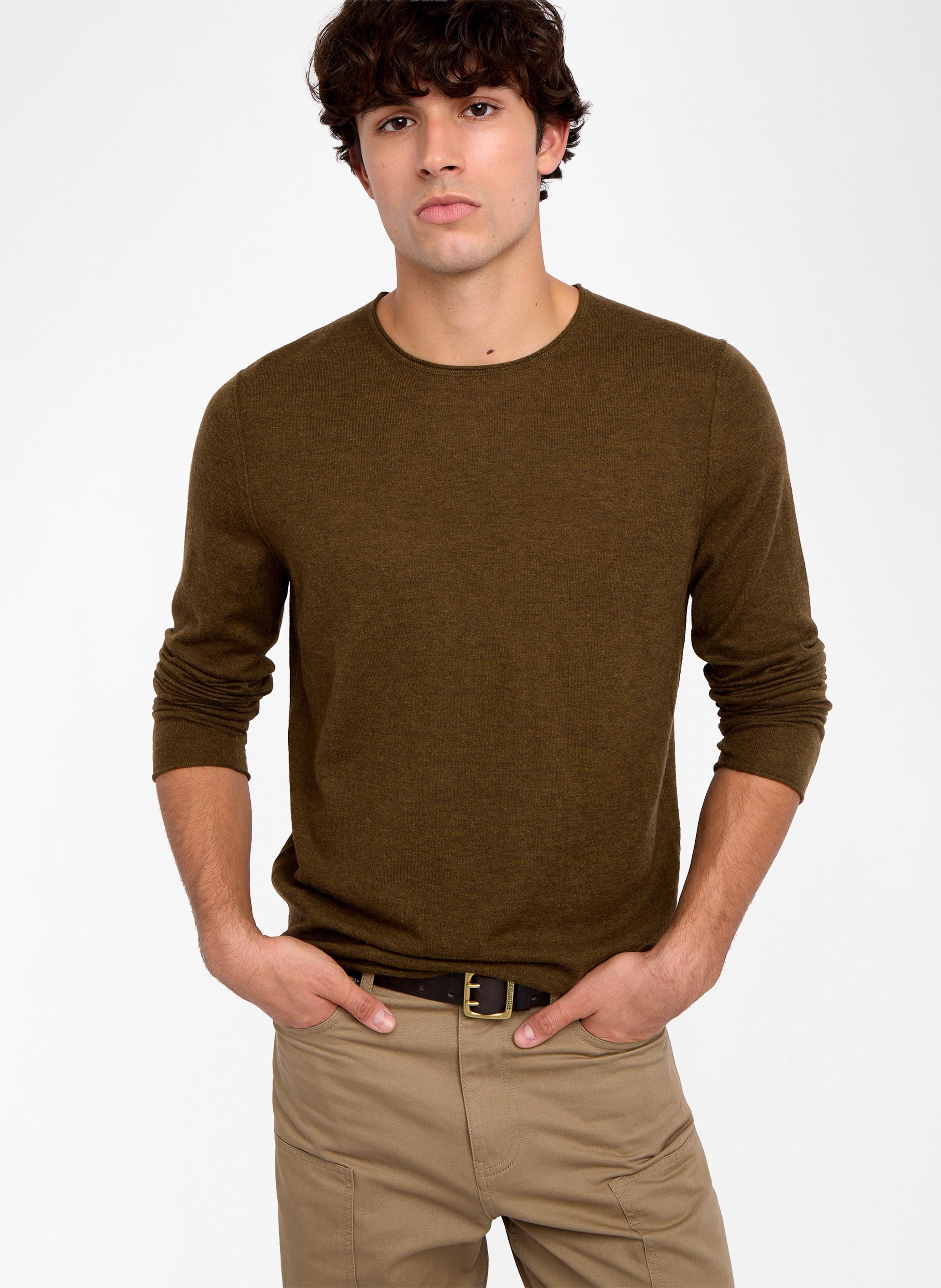 Pull droit en cachemire teiss ZADIG&VOLTAIRE Vert