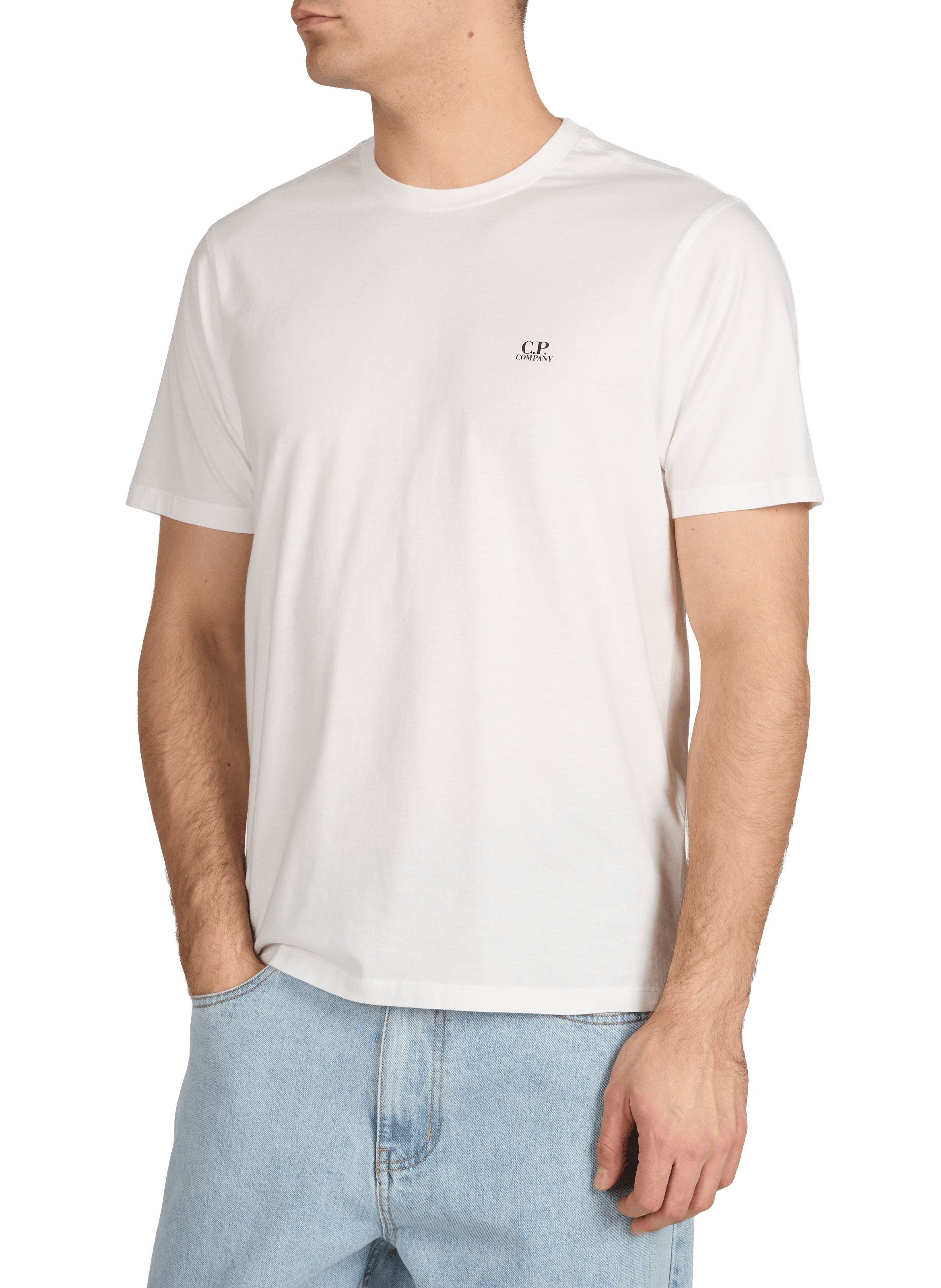 T-shirt en coton CP COMPANY Blanc