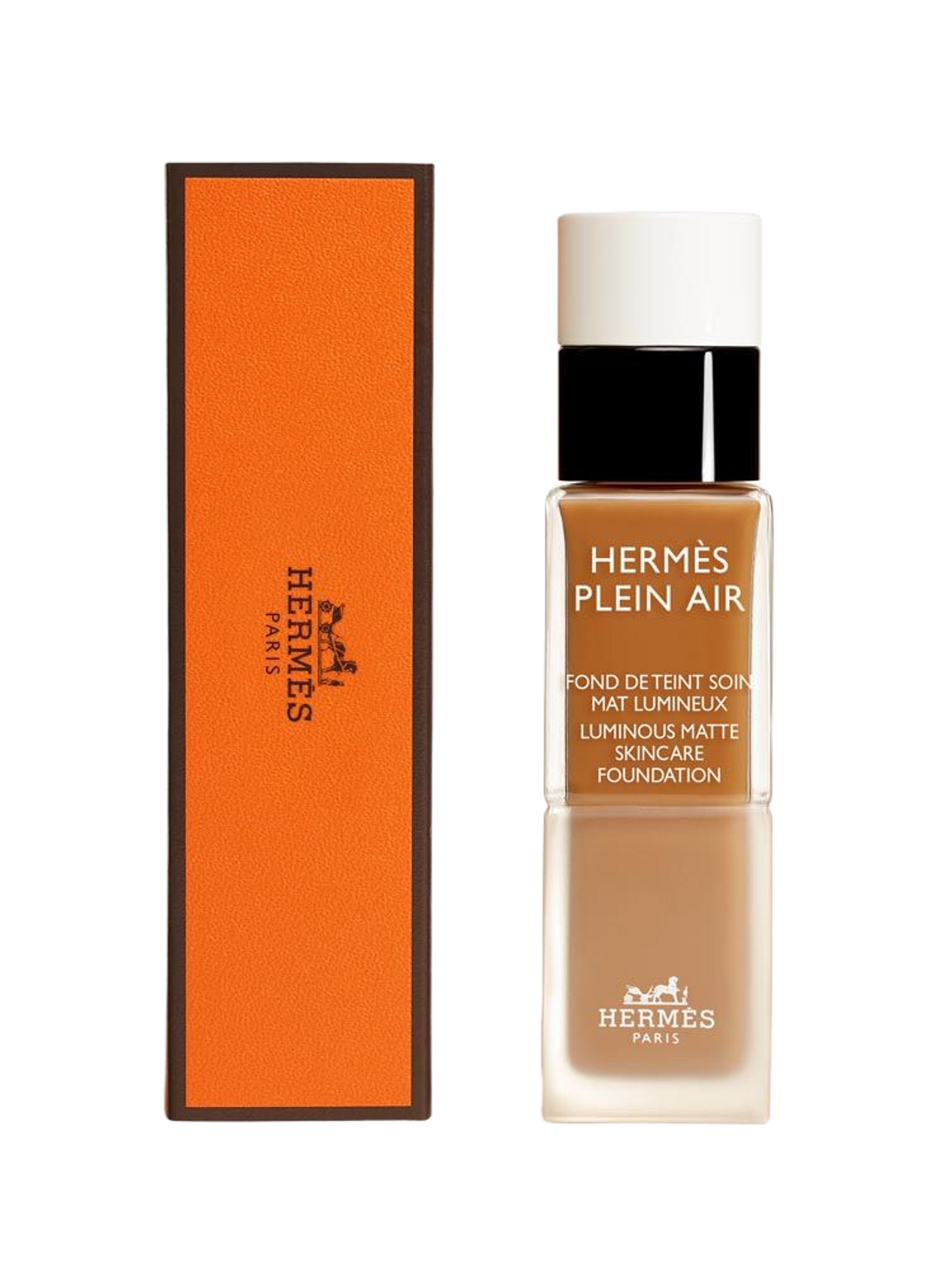 Hermès Plein Air - Matte luminous foundation care HERMÈS Praline