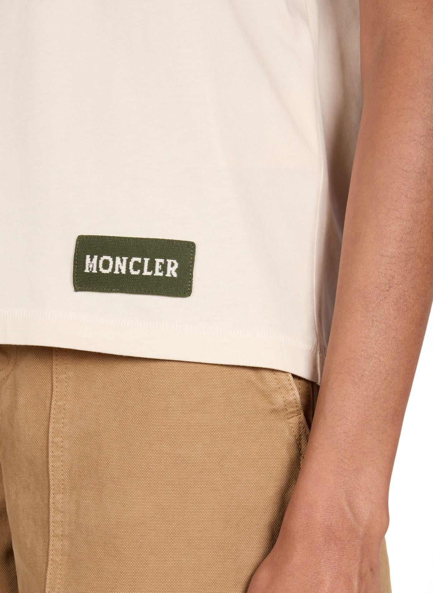 Classic Cotton T-Shirt MONCLER White