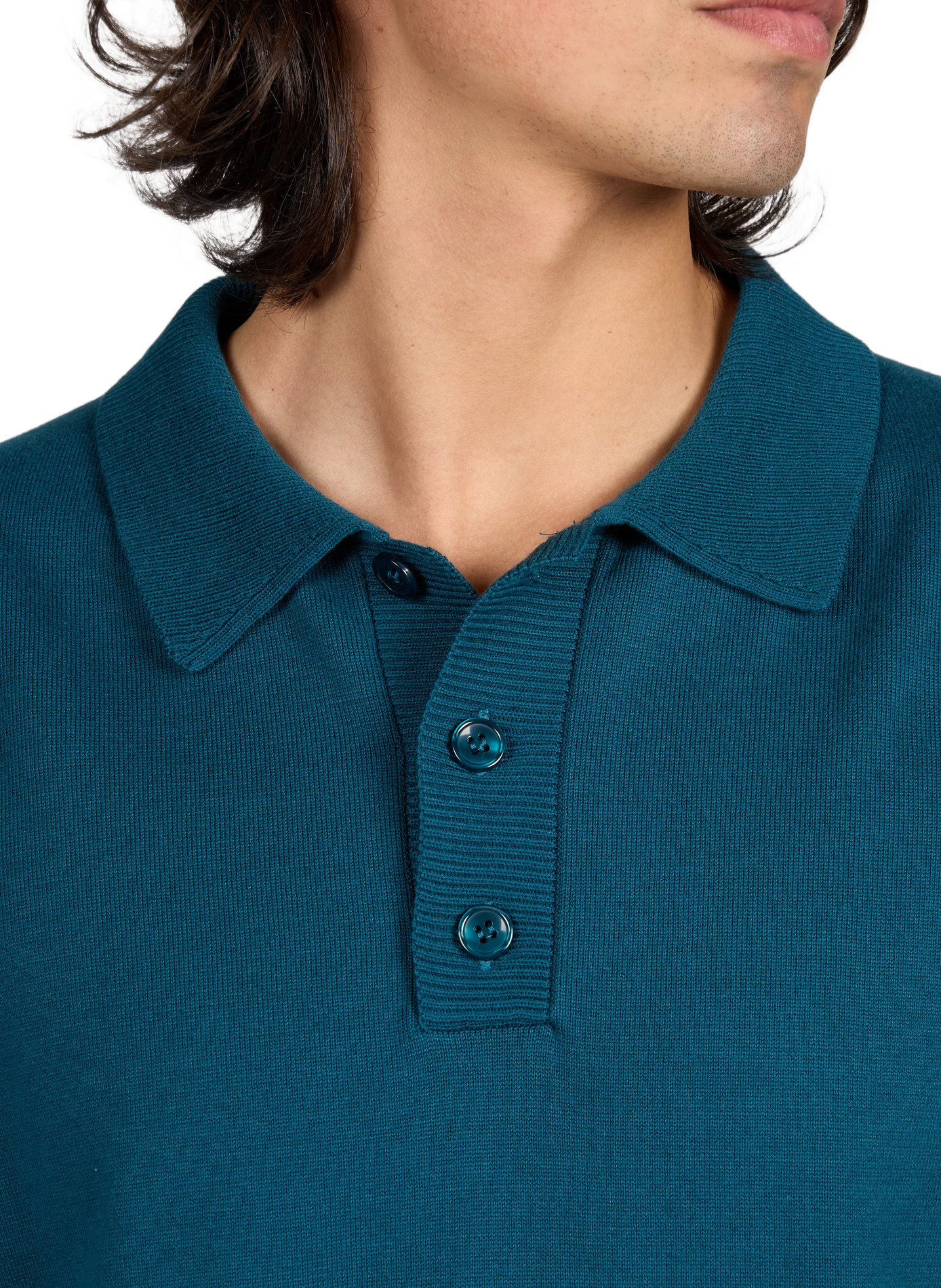 Polo Dolo en coton  AU PRINTEMPS PARIS Bleu