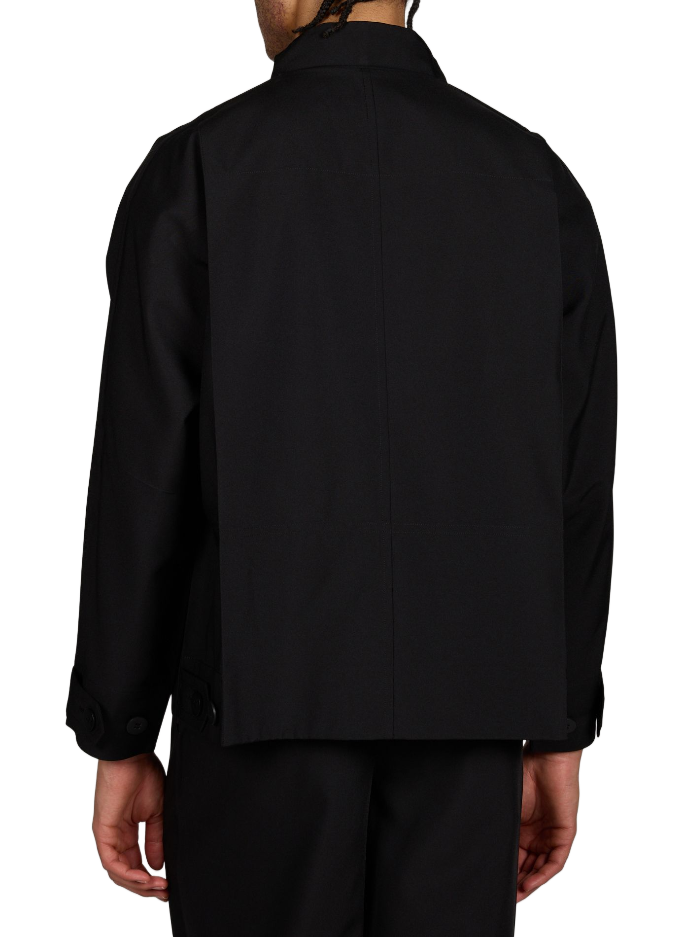 Veste légère droite ISSEY MIYAKE Noir