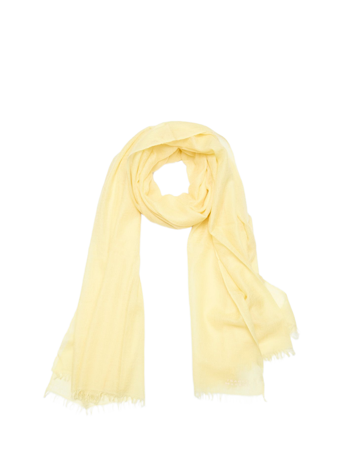 Cashmere Alette Scarf ISABEL MARANT Yellow