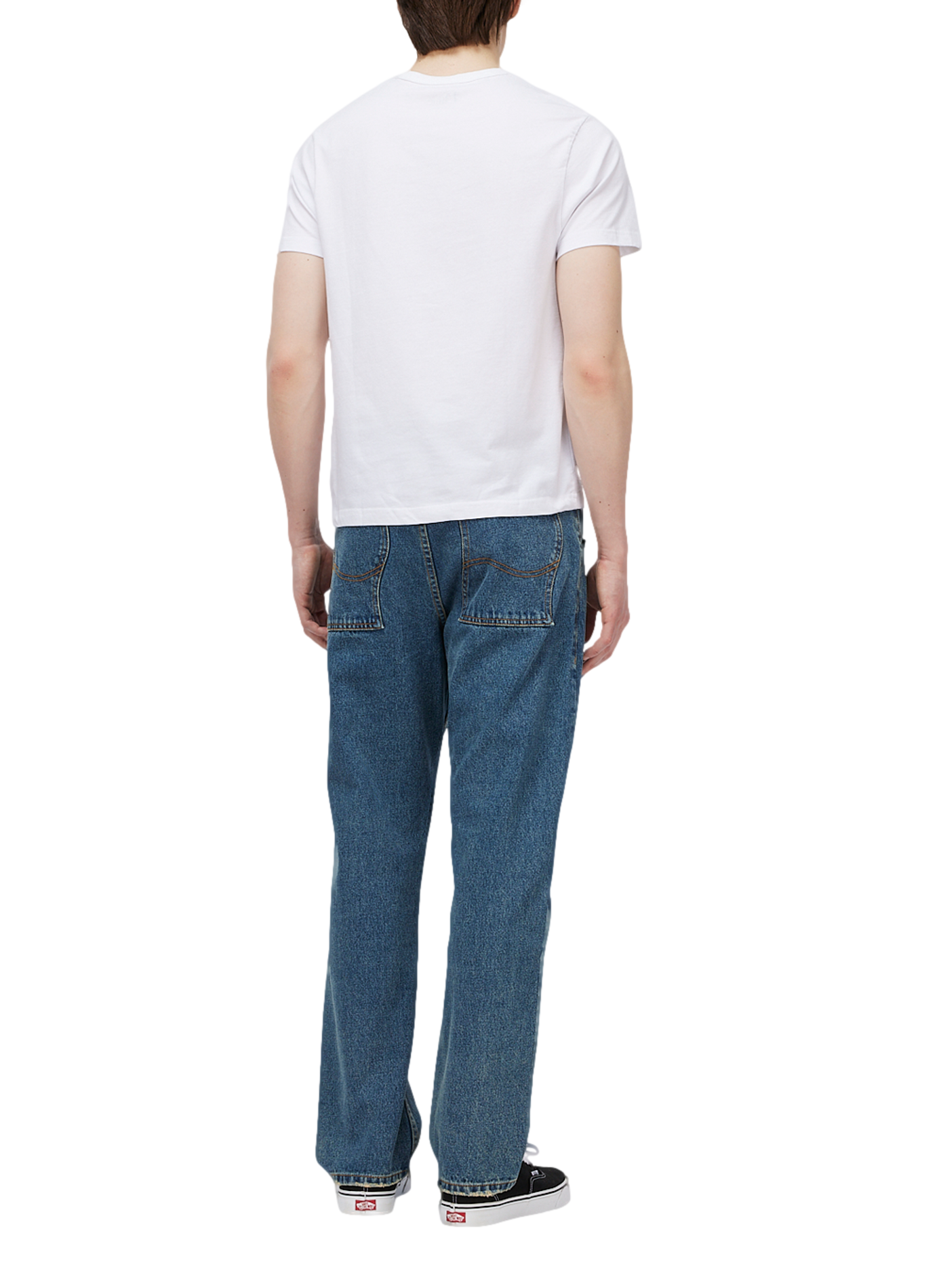 Wide-leg cotton jeans DIME Blue