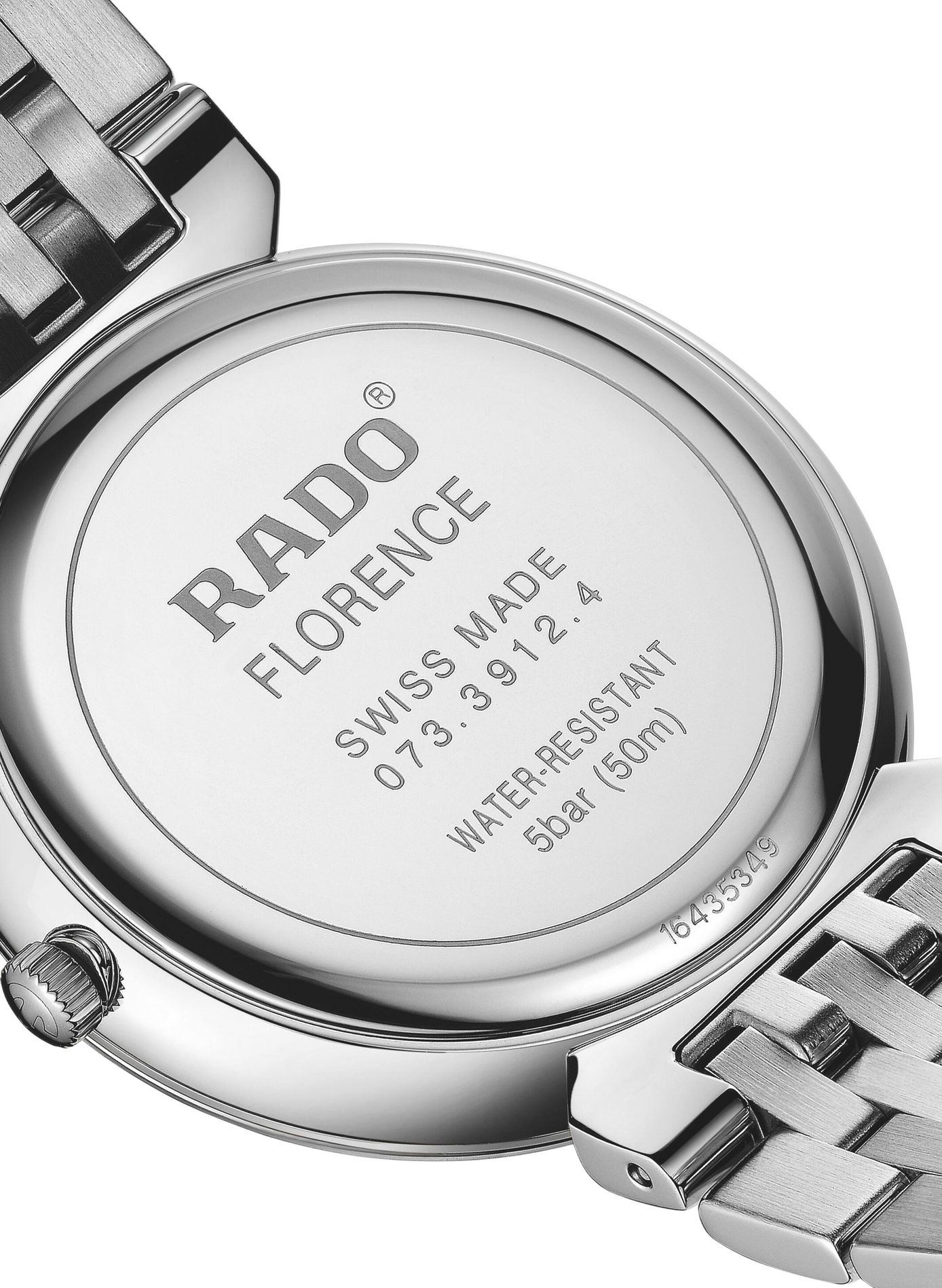 Montre automatique Florence Classic en acier inoxydable RADO Noir