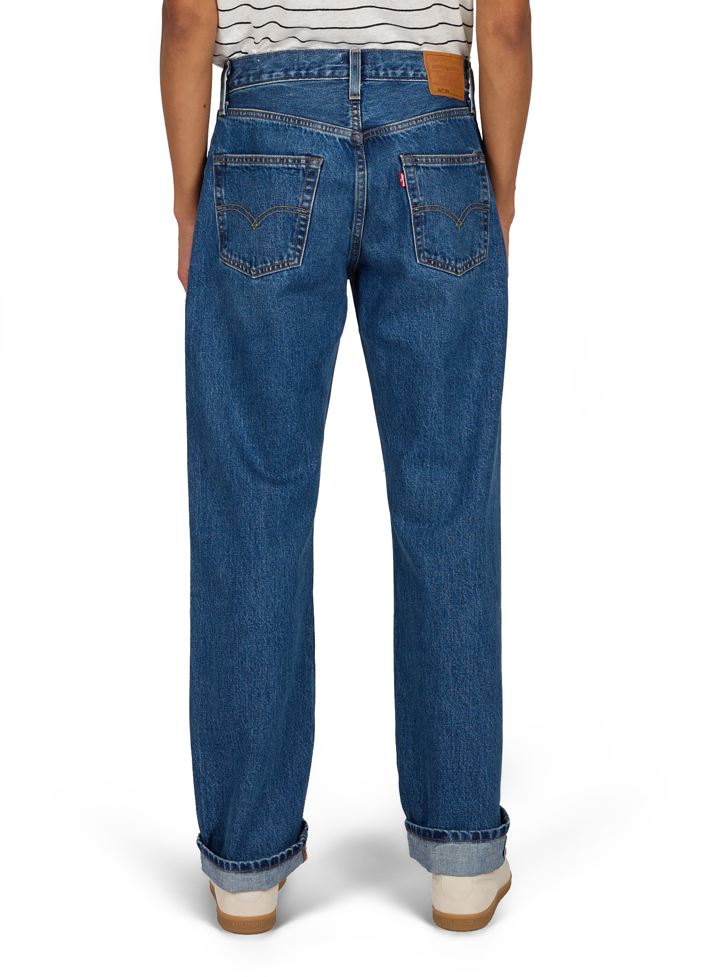 Jeans 501 90's en coton LEVI'S Bleu