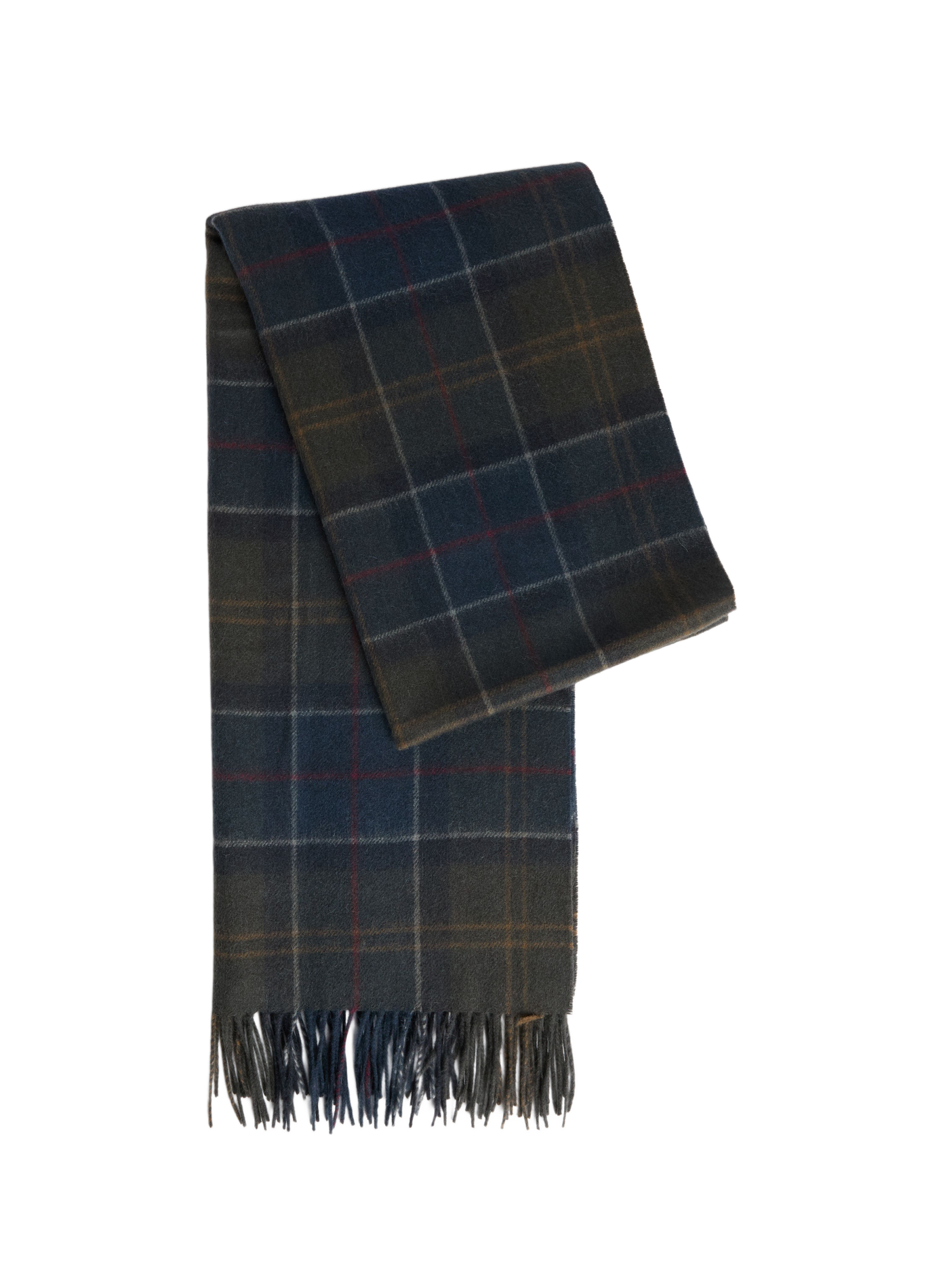 Echarpe à carreaux en laine BARBOUR Multicolore
