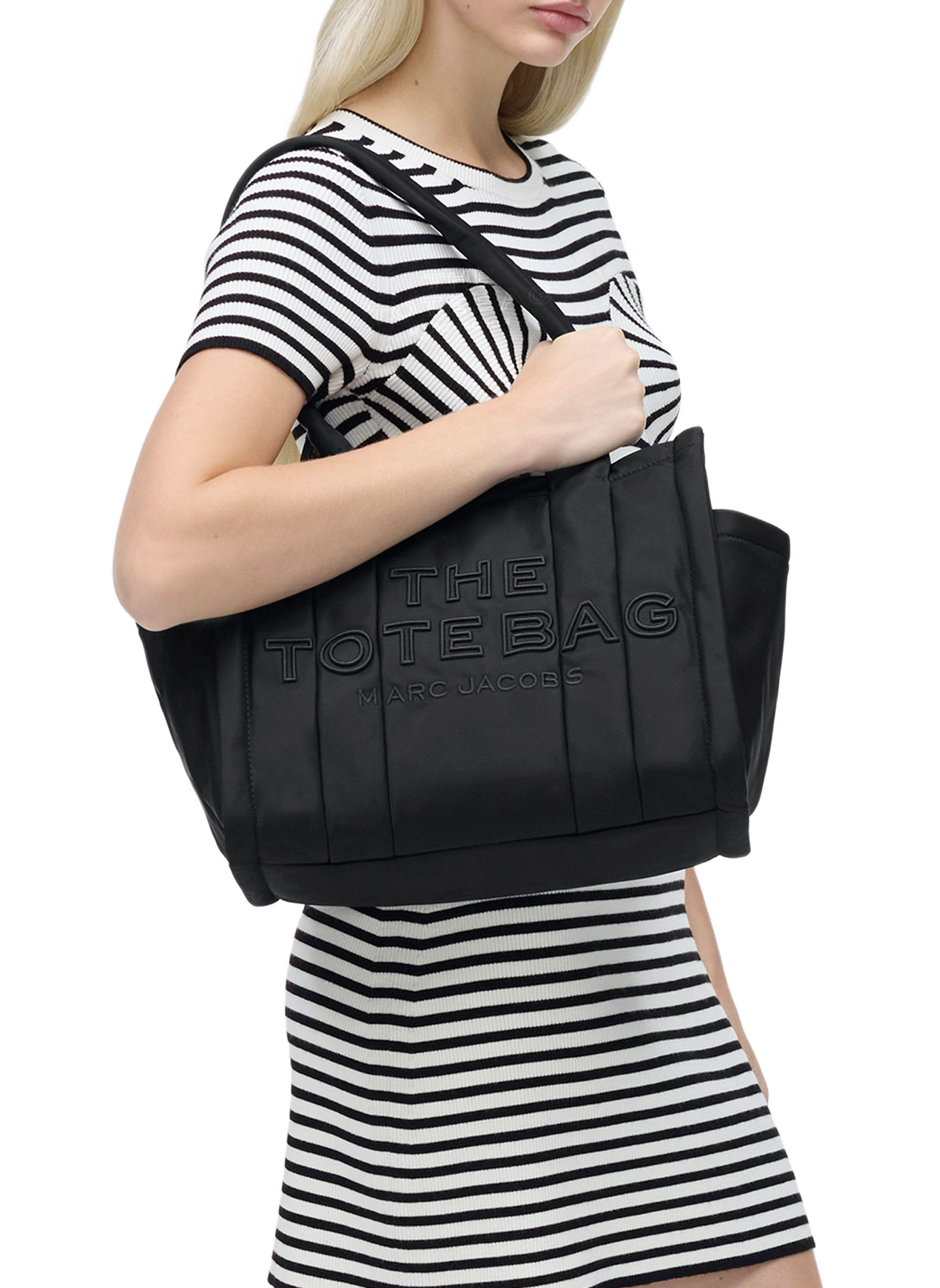Die mittlere Tragetasche MARC JACOBS Schwarz