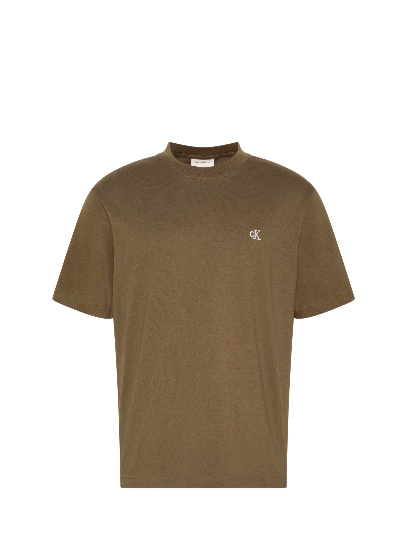 Classic Cotton T-Shirt CALVIN KLEIN Khaki