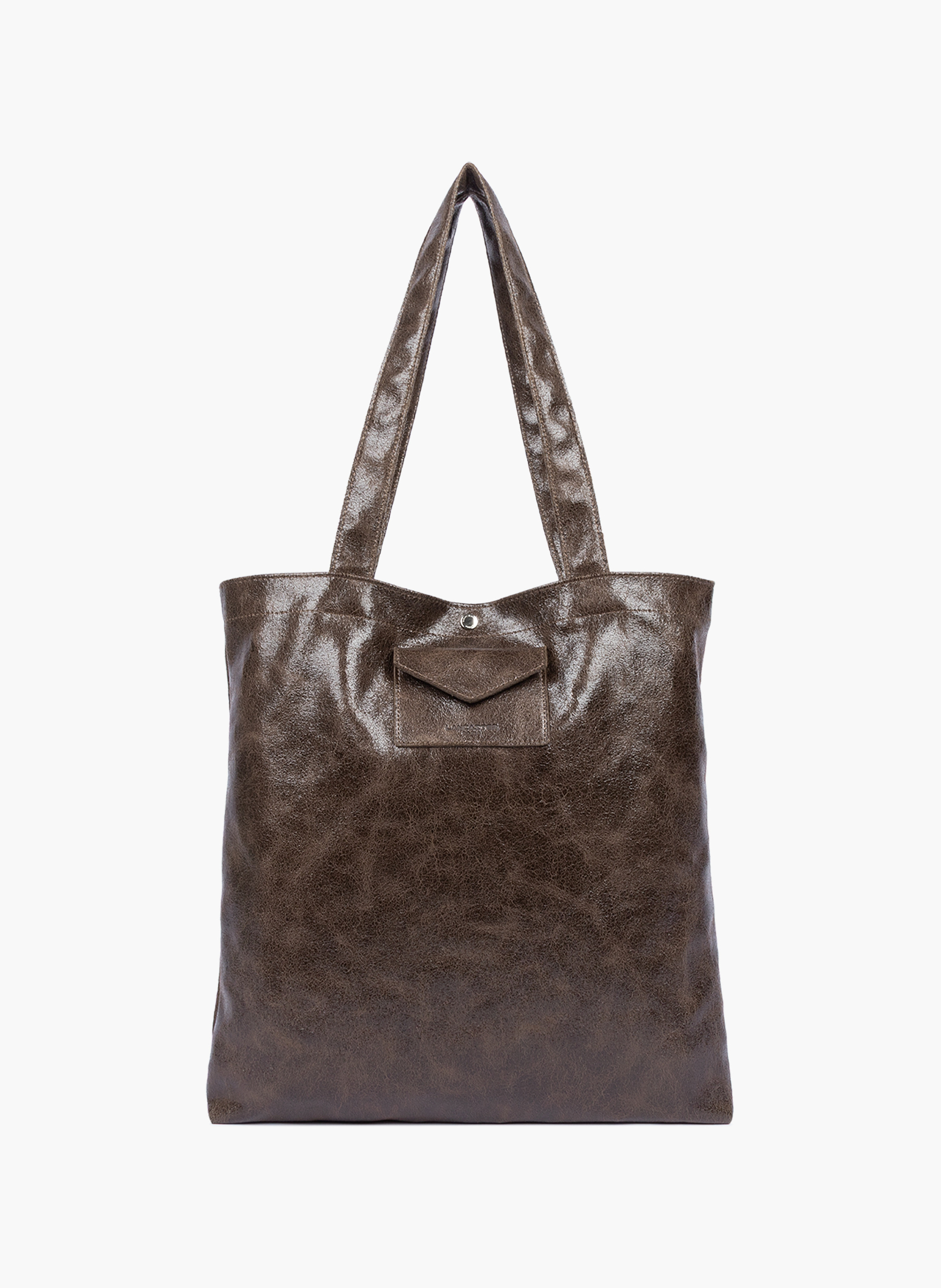 Sac cabas épaule - rétro kba LANCASTER Marron