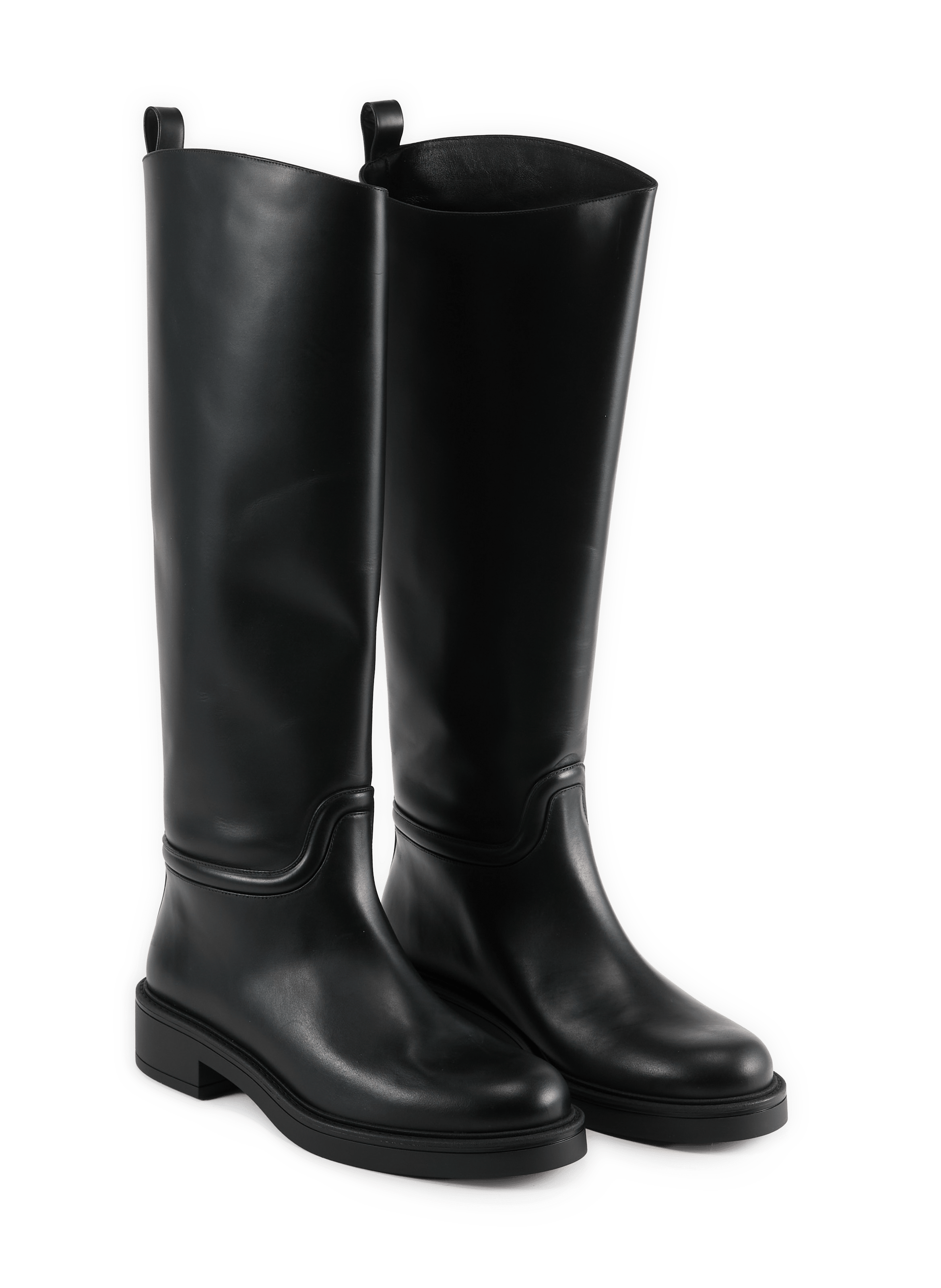 CELIA leather boots STUART WEITZMAN Black