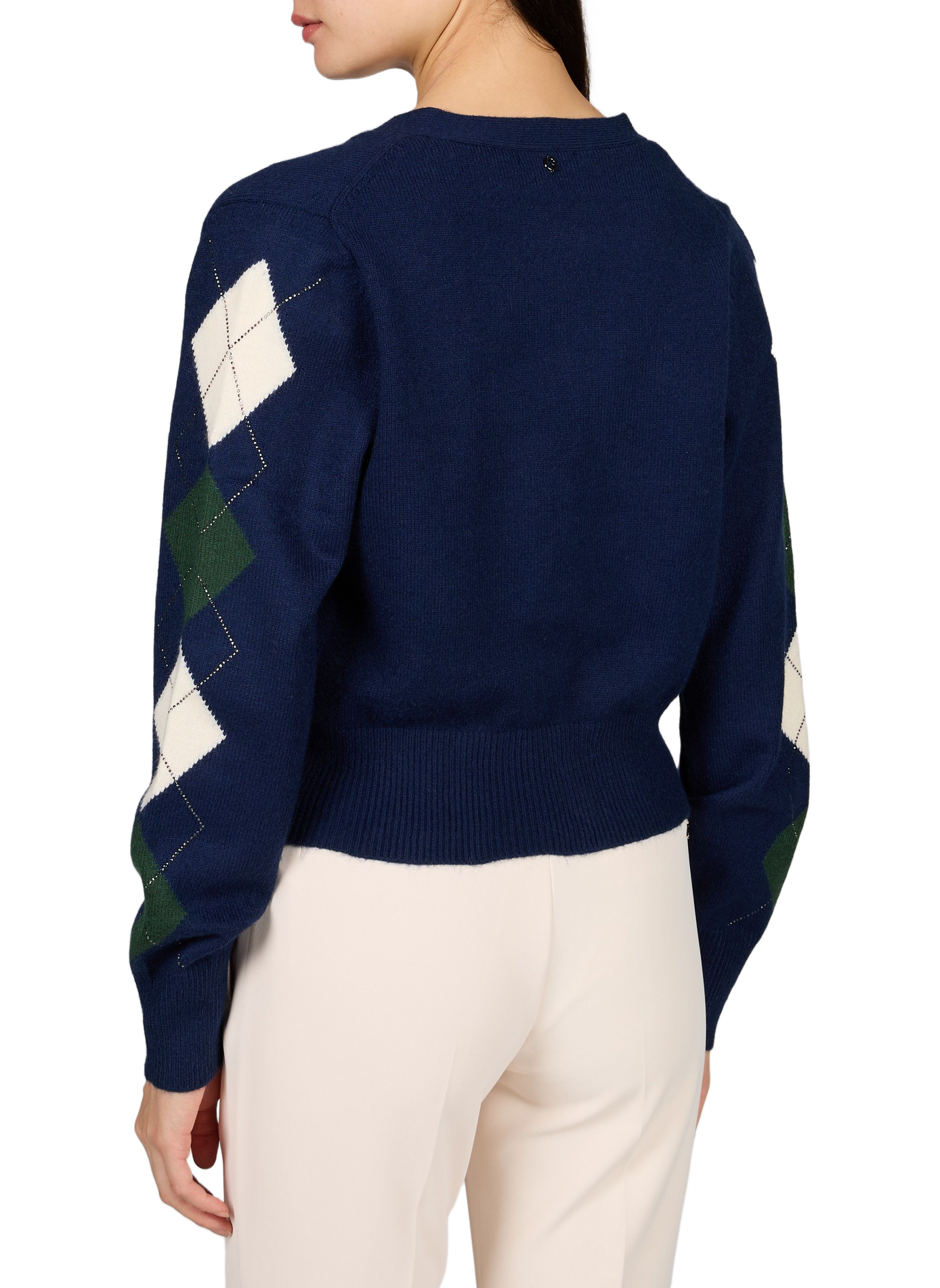 Weiter Cardigan GRACIE mit Muster GUESS Blau