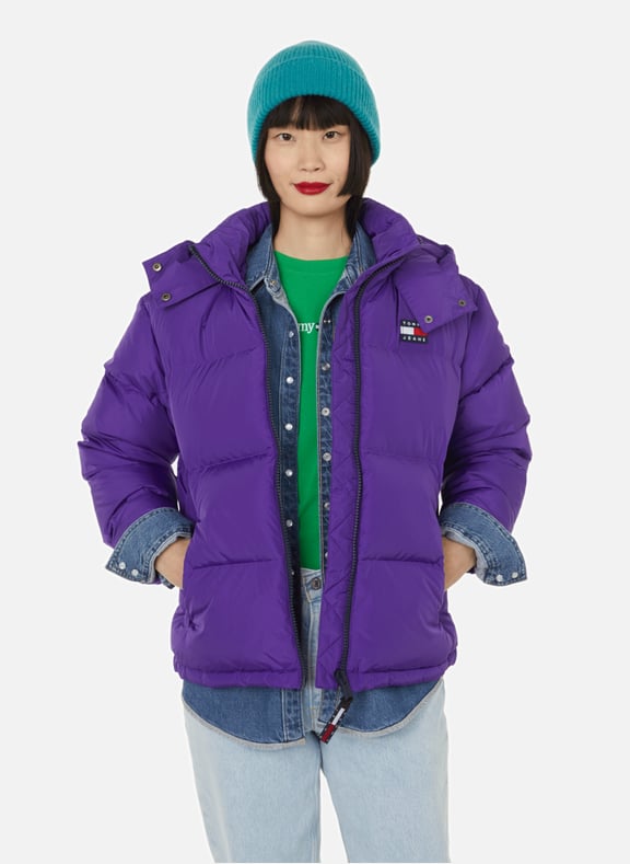 Purple tommy 2025 hilfiger jacket
