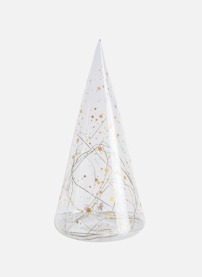 Sapin lumineux en verre motif étoiles RADER Sapin lumineux en verre motif étoiles RADER