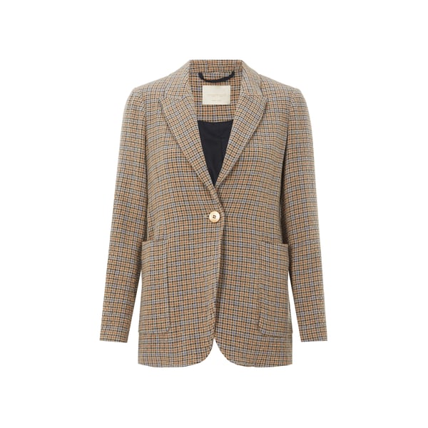 Veste blazer en tweed