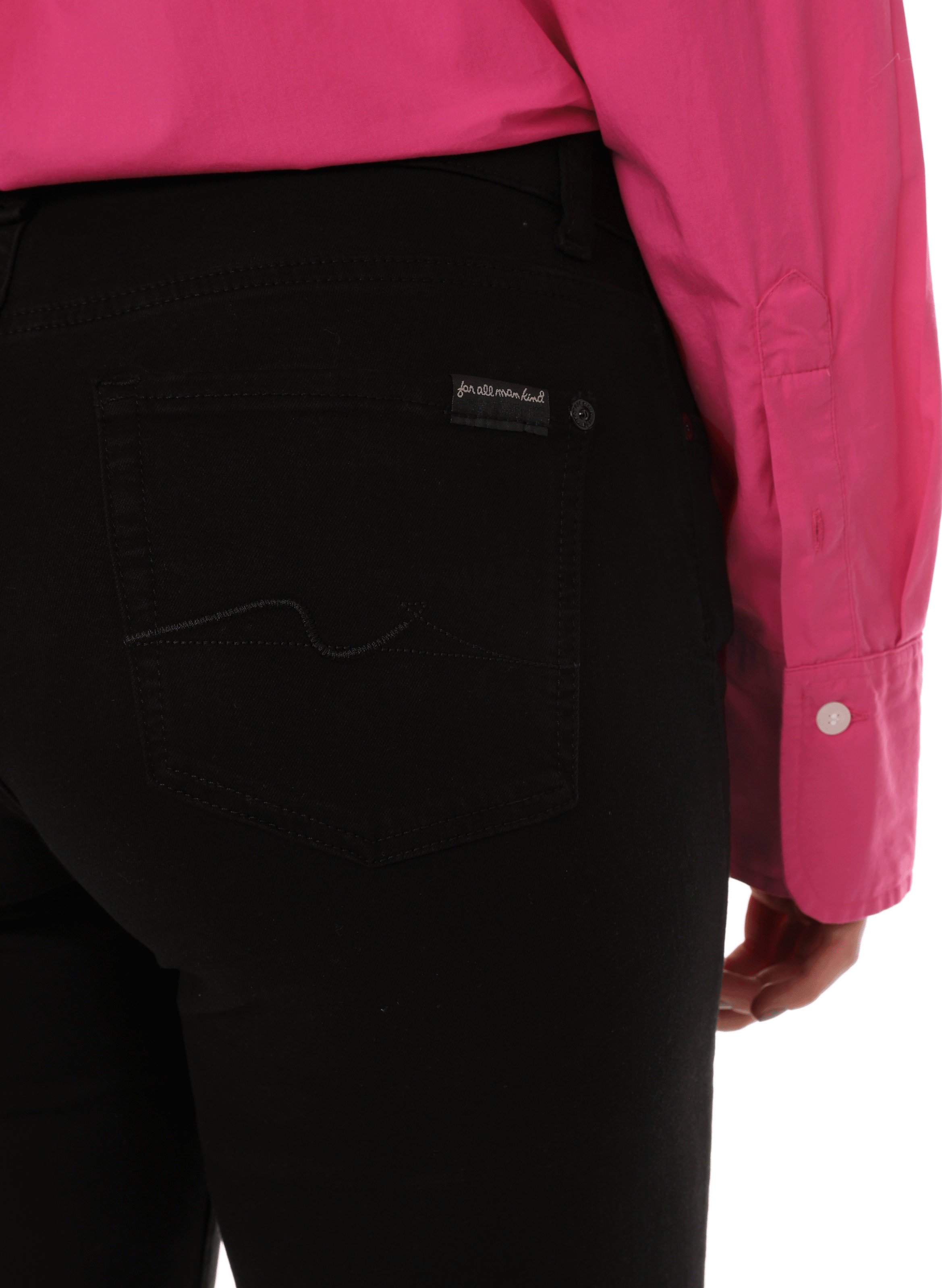 Jean Boot-cut 7 FOR ALL MANKIND Noir