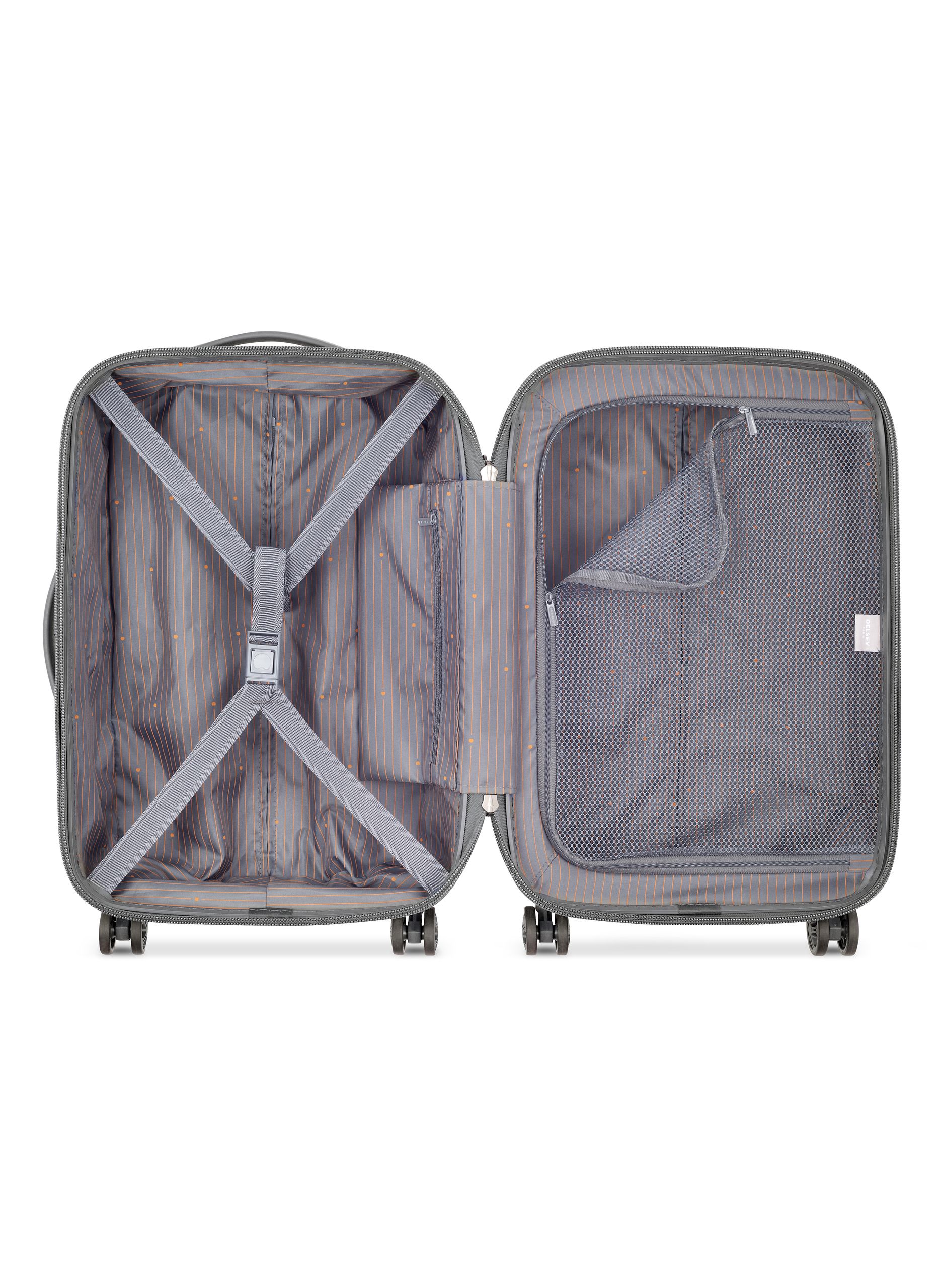 Valise cabine rigide taille s - caumartin plus DELSEY PARIS Gris