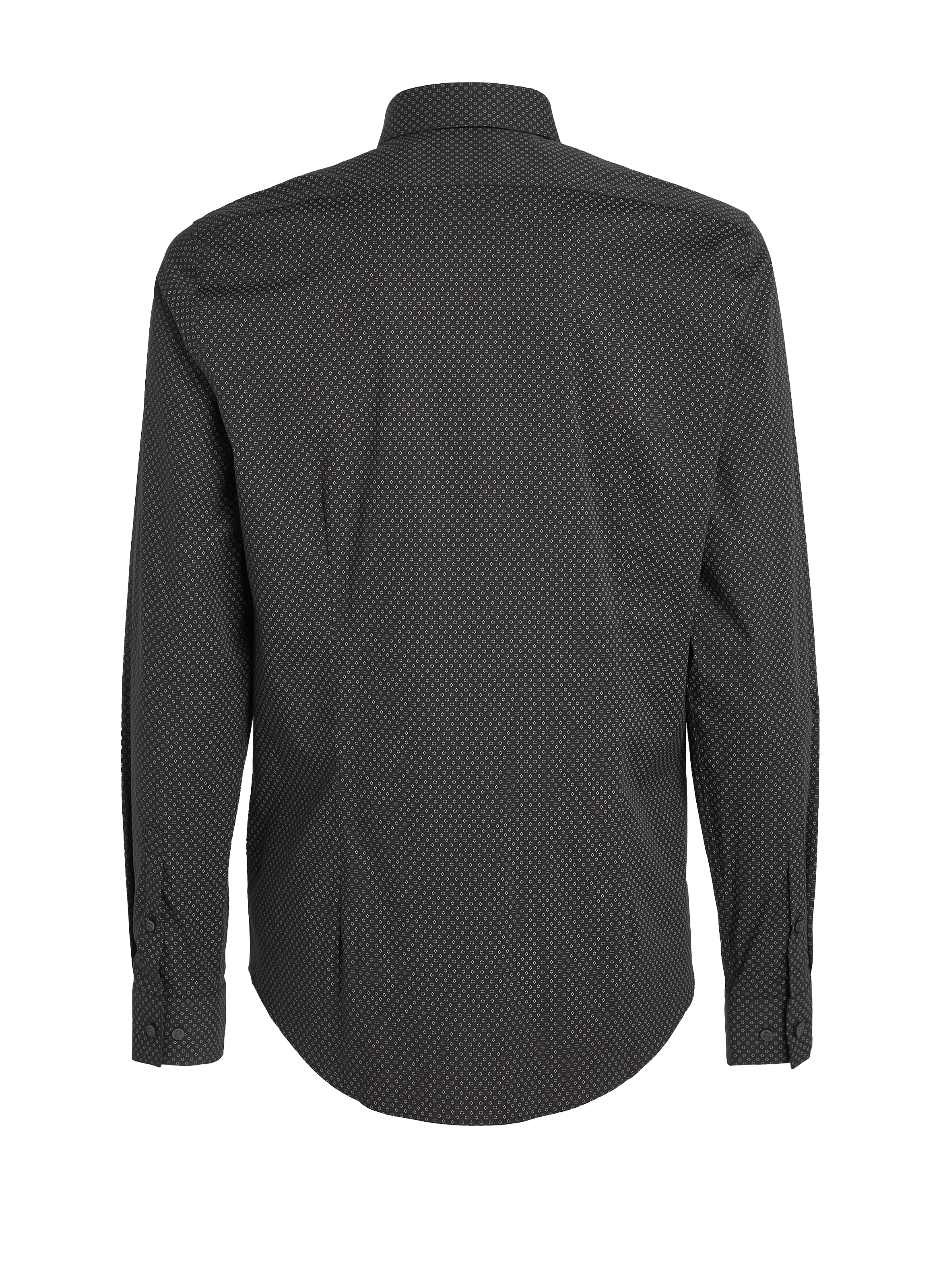 Chemise slim imprimée  CALVIN KLEIN Noir