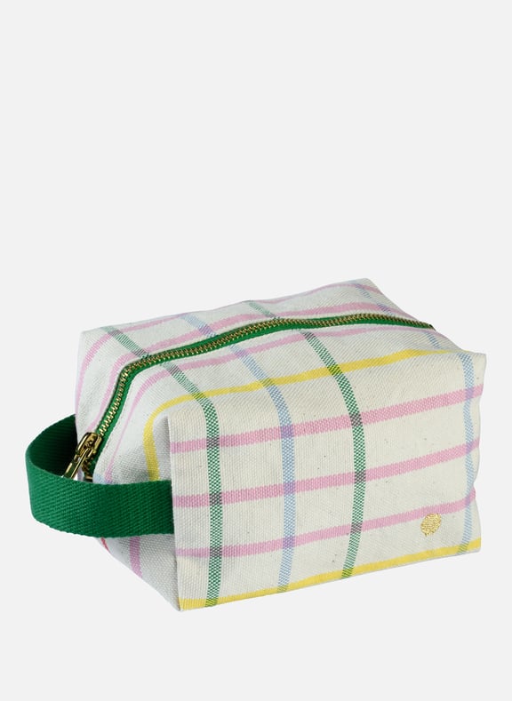 Petite trousse Cube Coton Bio CERISE SUR LE GATEAU Petite trousse Cube Coton Bio CERISE SUR LE GATEAU
