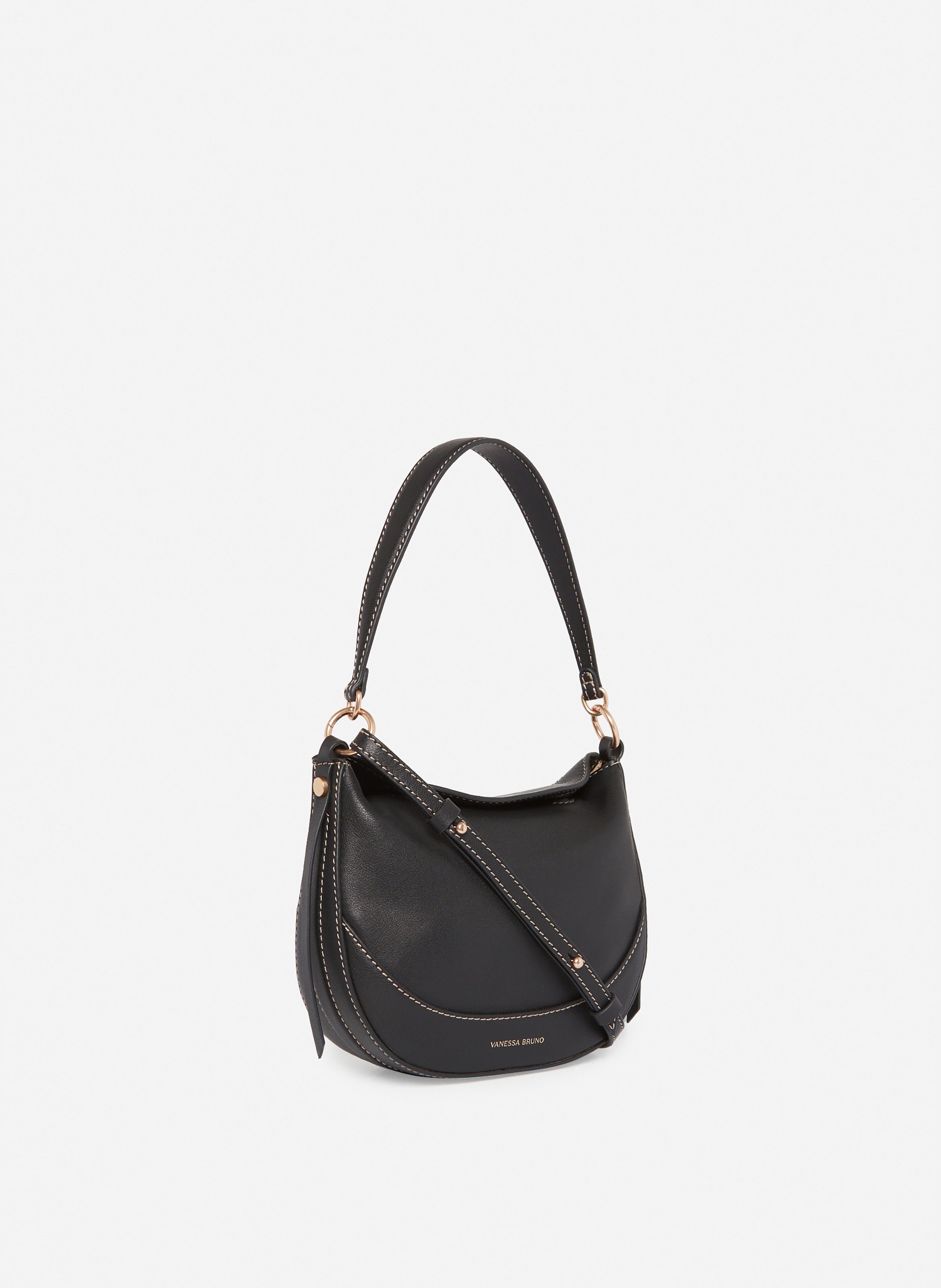 Petit sac daily en cuir VANESSA BRUNO Noir