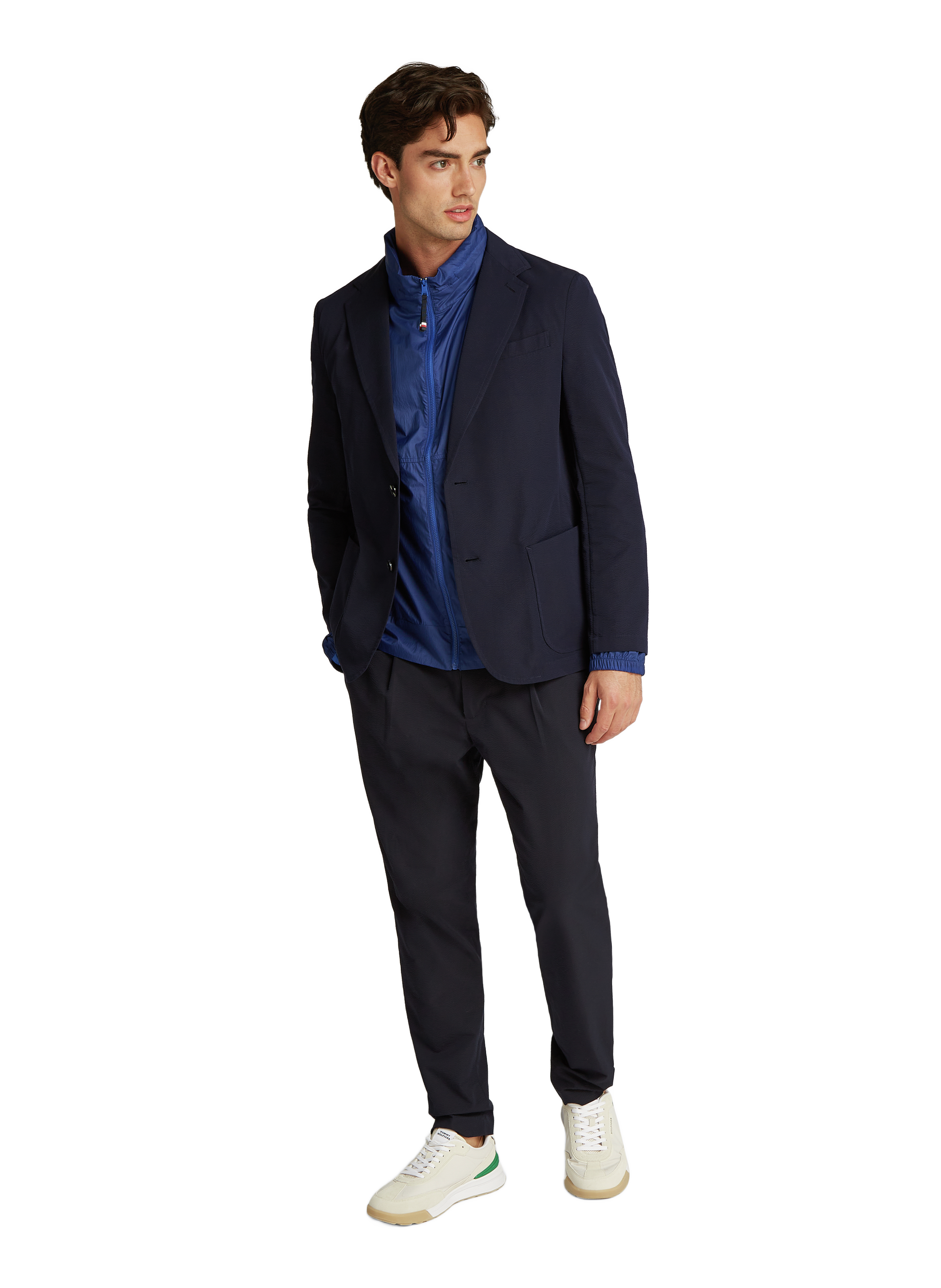 MONOGRAM BLAZER TOMMY HILFIGER Blue