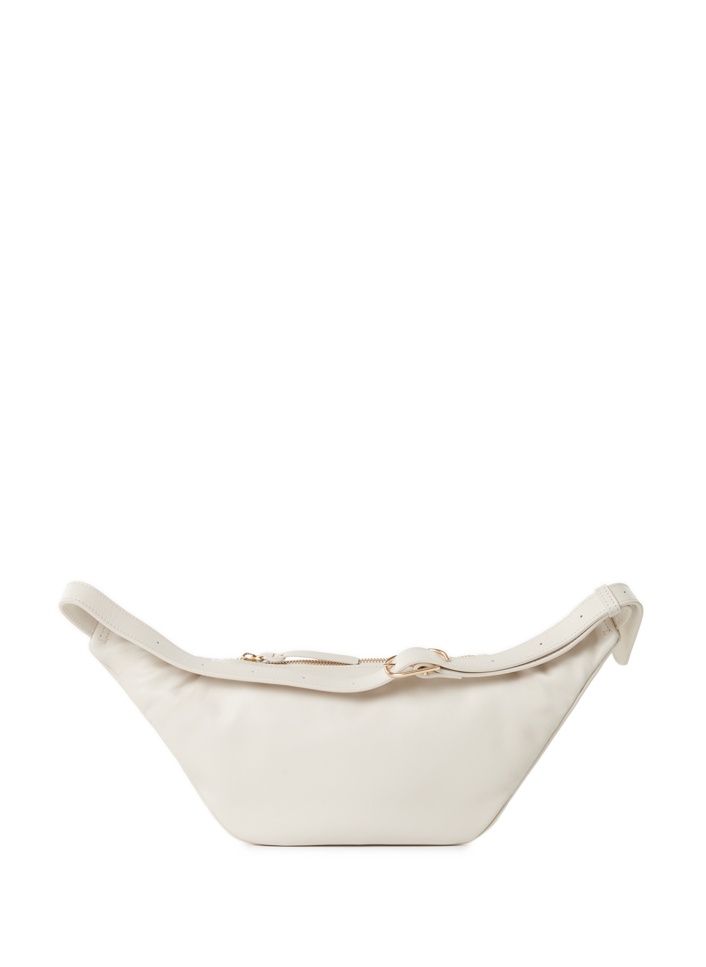 Sac banane Tracy en cuir NAT & NIN Blanc