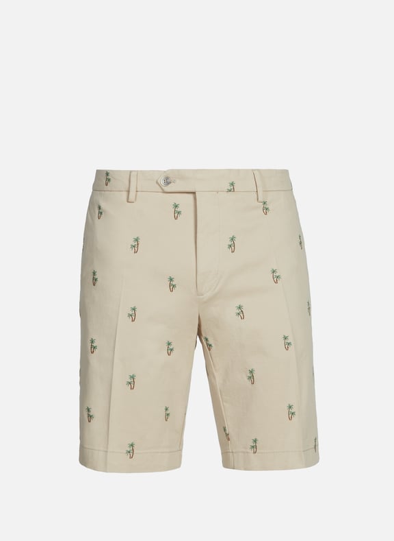 Short à motif en coton Beige by HACKETT HACKETT Short à motif en coton Beige