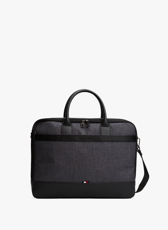 Sac d'ordinateur | Gris by TOMMY HILFIGER Sac d'ordinateur Gris