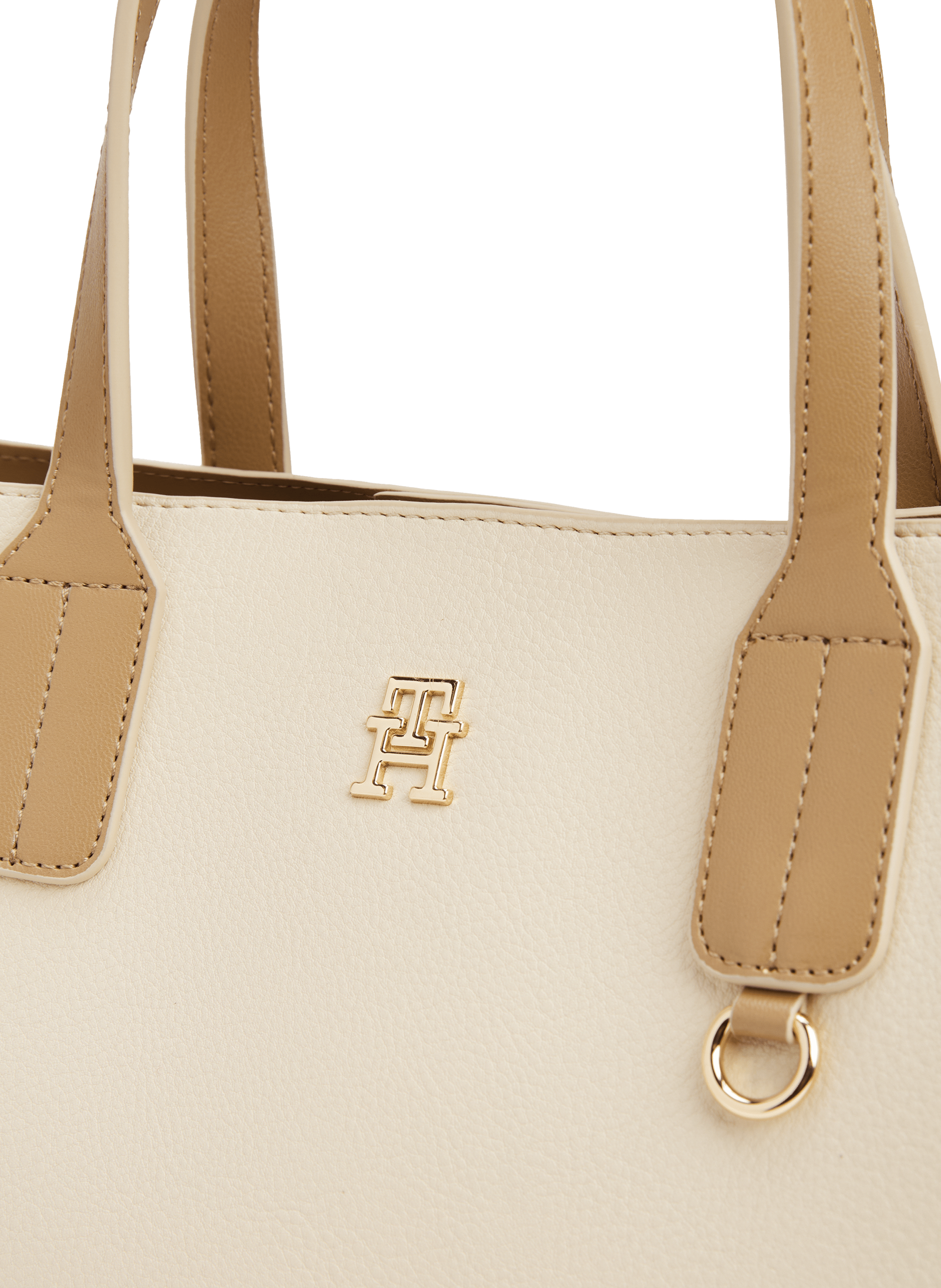 Sac cabas à logo TOMMY HILFIGER Beige