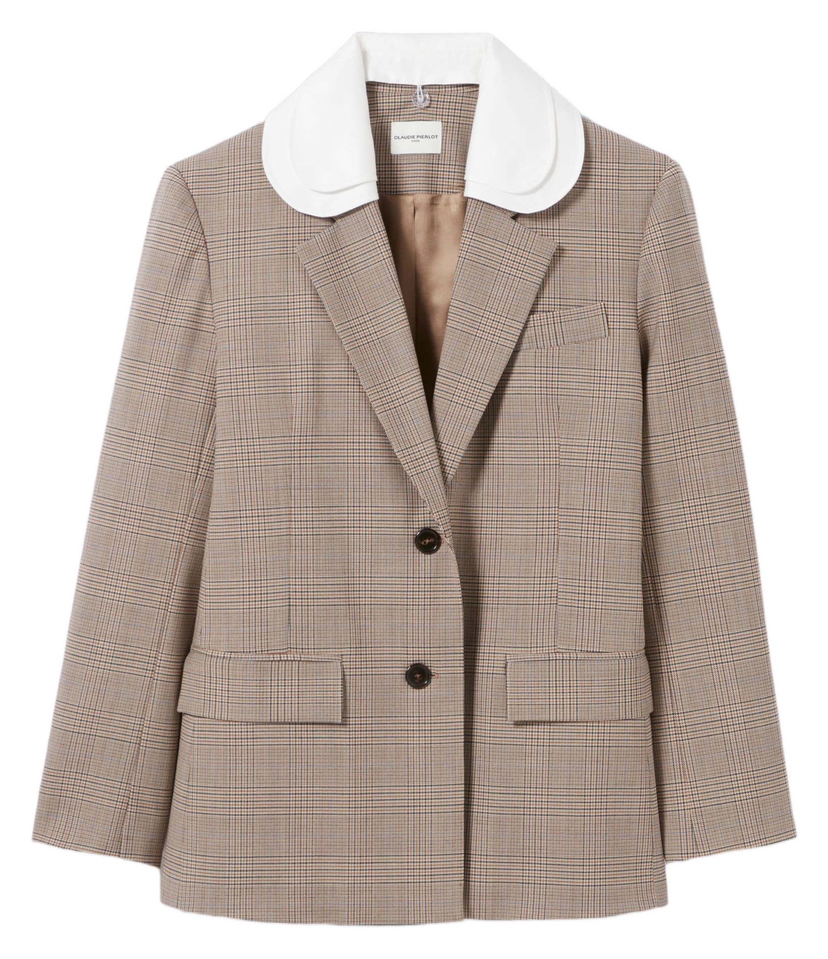 Veste de tailleur à carreaux CLAUDIE PIERLOT Multicolore