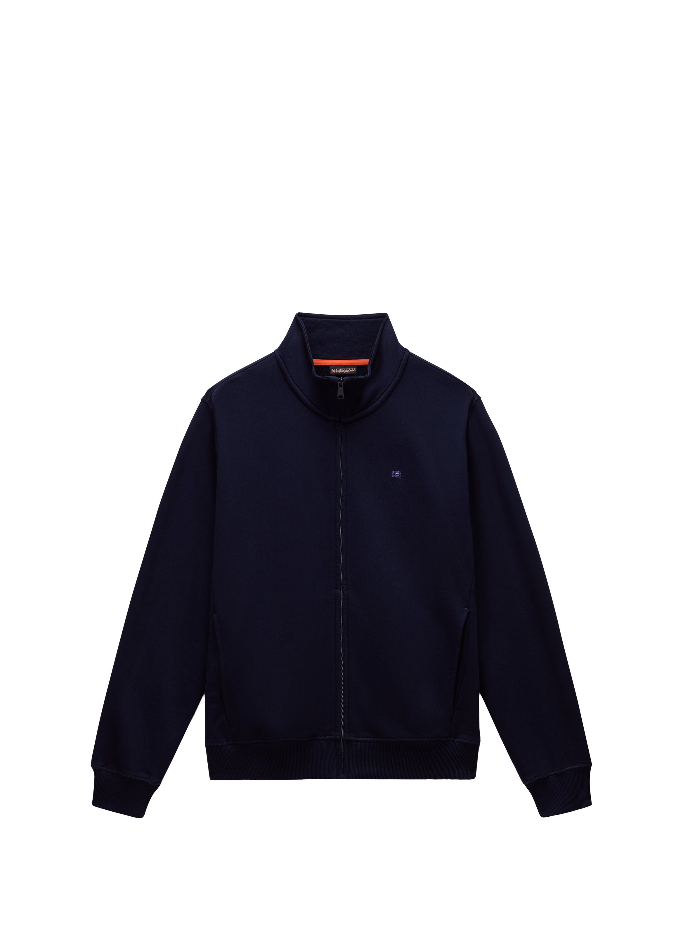 Cotton bomber jacket NAPAPIJRI Blue