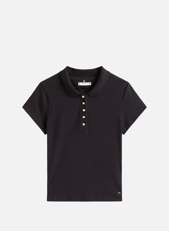 Fitted cotton polo TOMMY HILFIGER Fitted cotton polo TOMMY HILFIGER