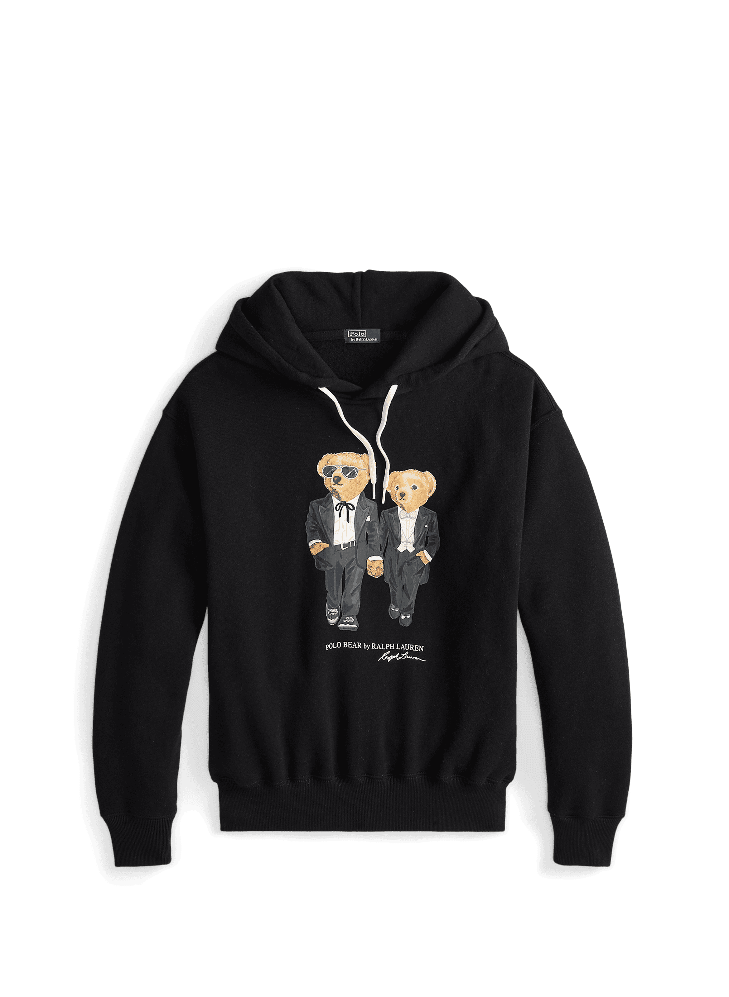 Cotton hoodie with logo POLO RALPH LAUREN Black