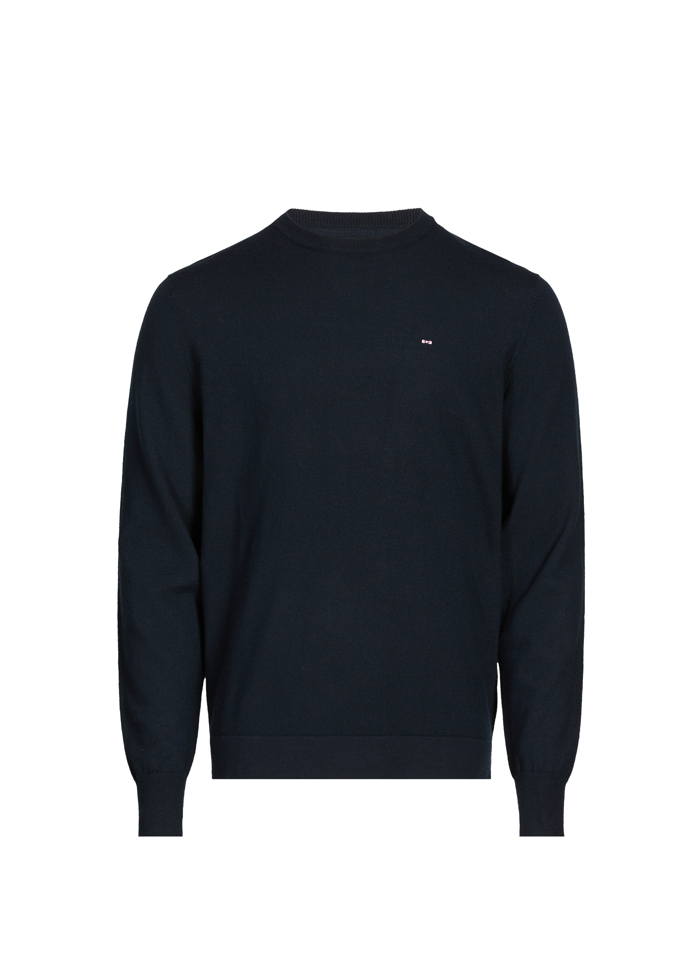 EDEN PARK  Round-neck wool jumper Blue