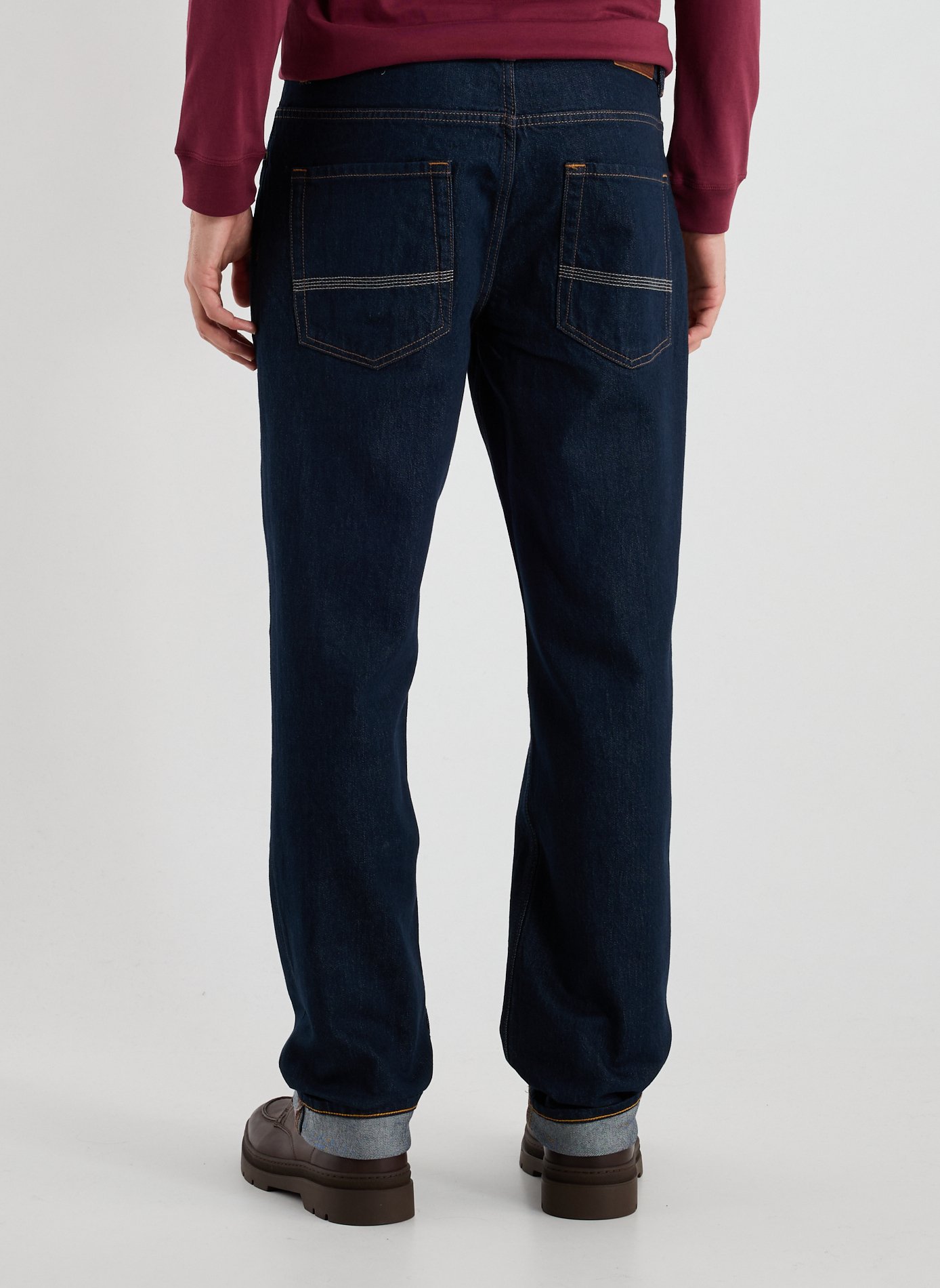 Straight-cut cotton-blend jeans TIMBERLAND Blue