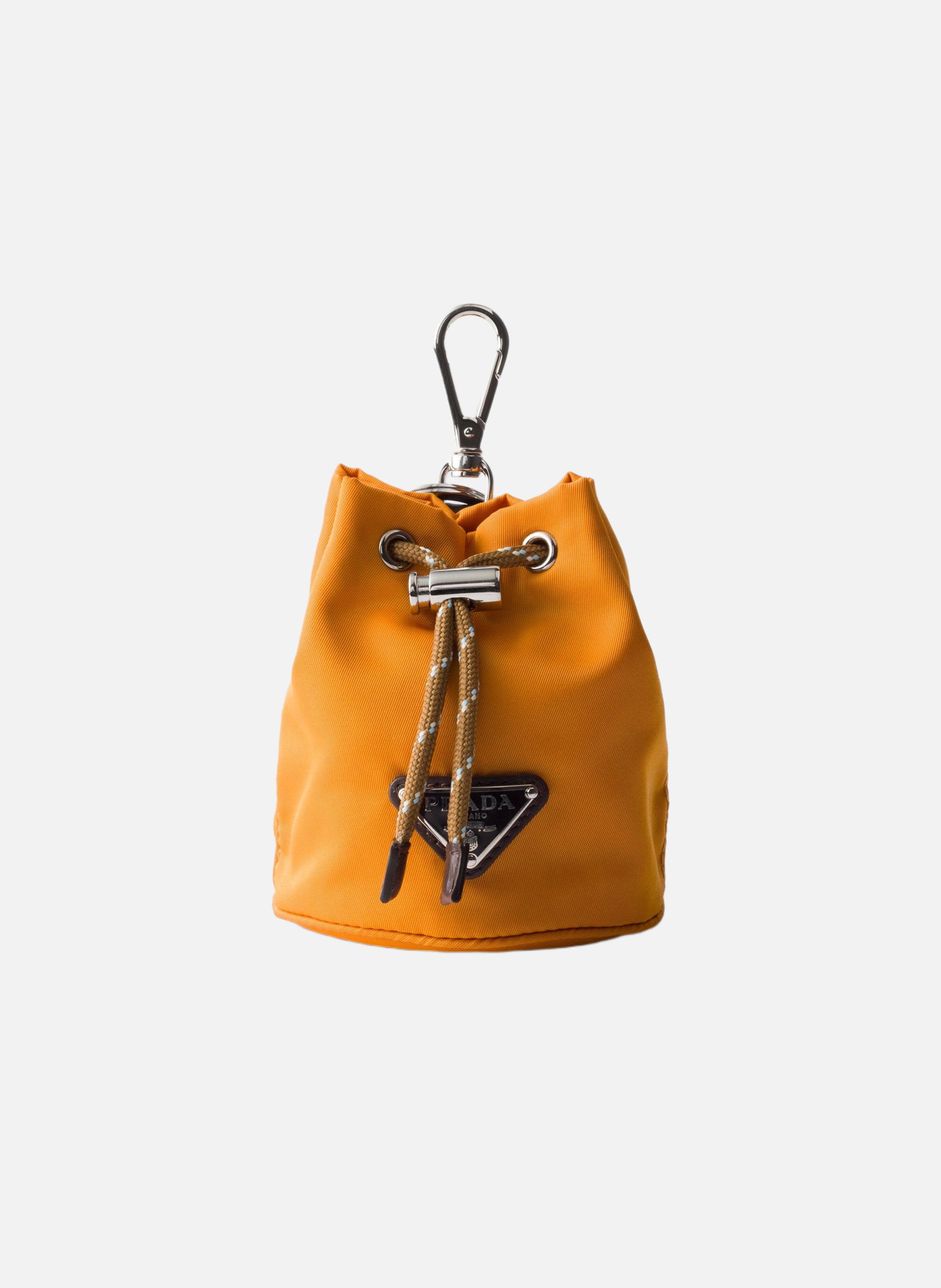 Charm porte-clés prada speedrock en re-nylon PRADA Orange